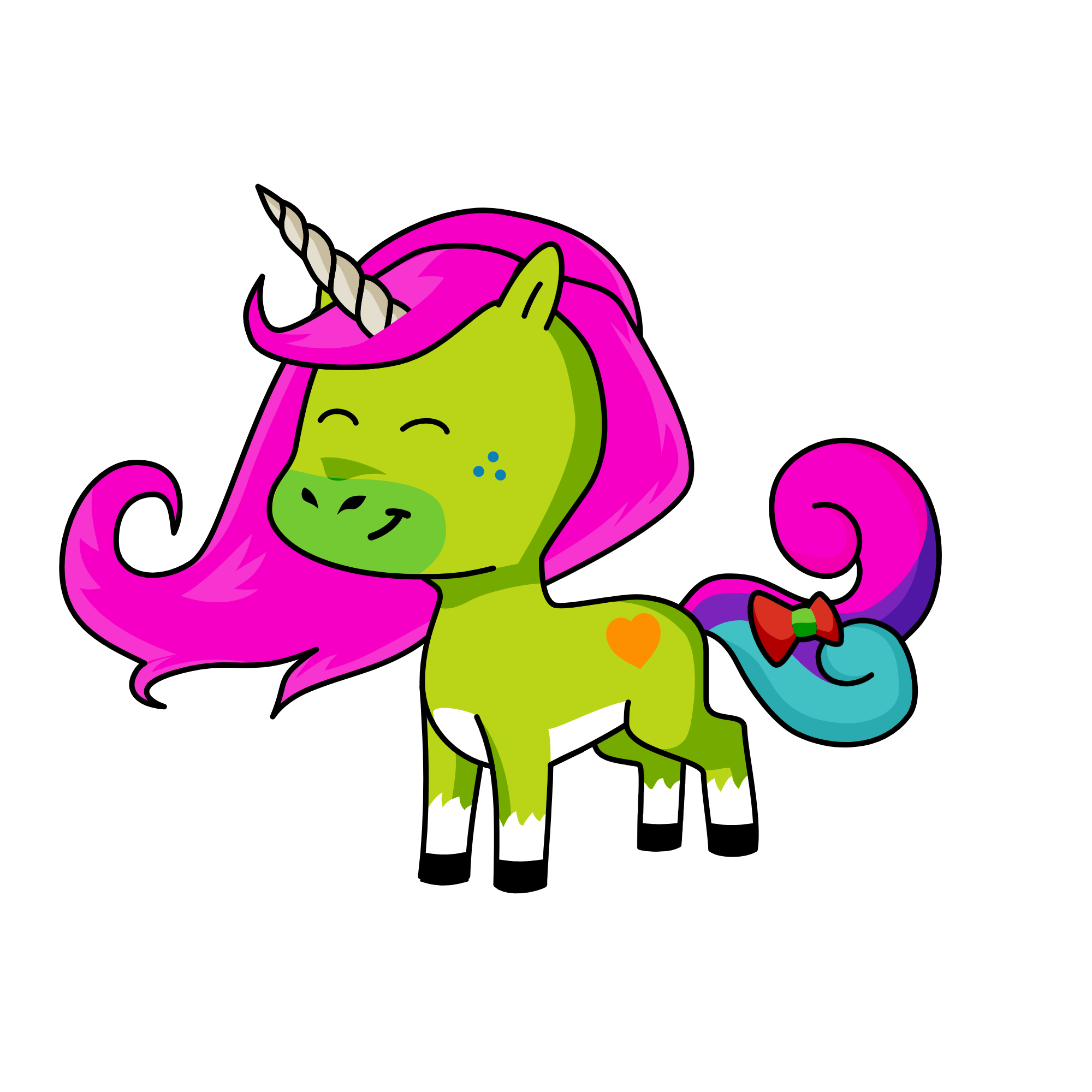 Dirt, the unicorn
