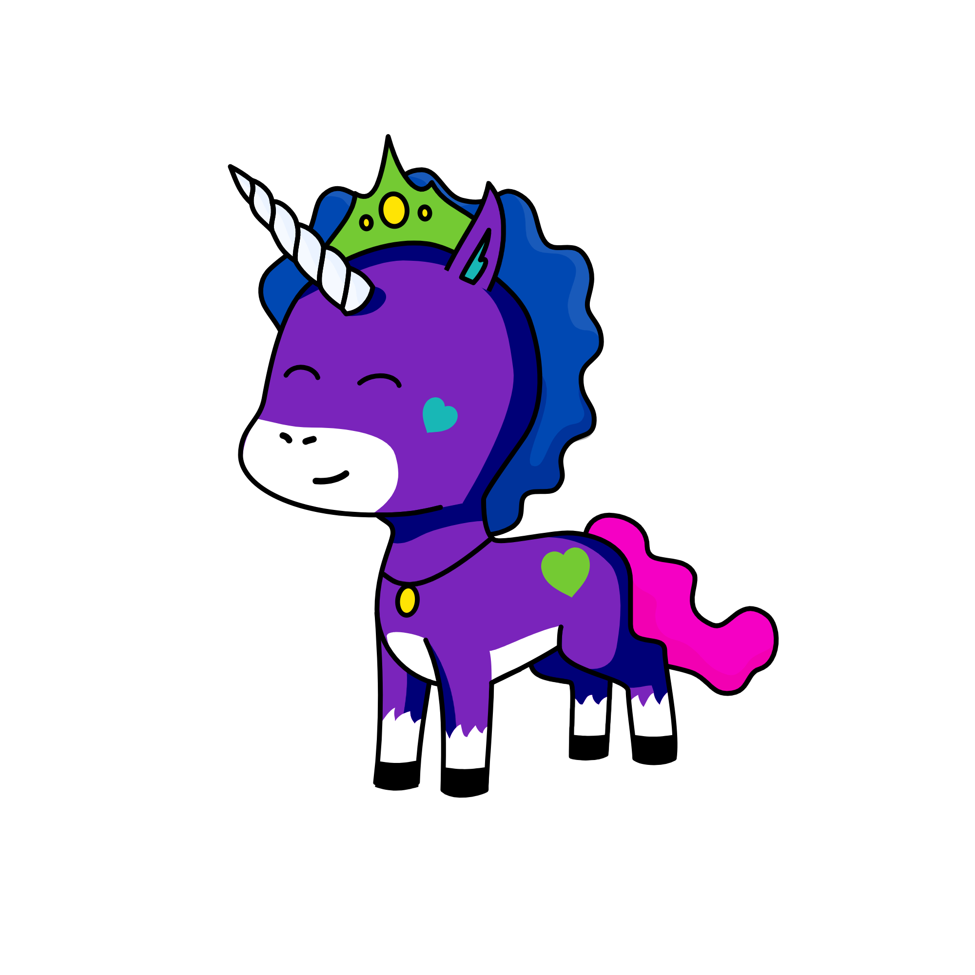 Shadow, the unicorn