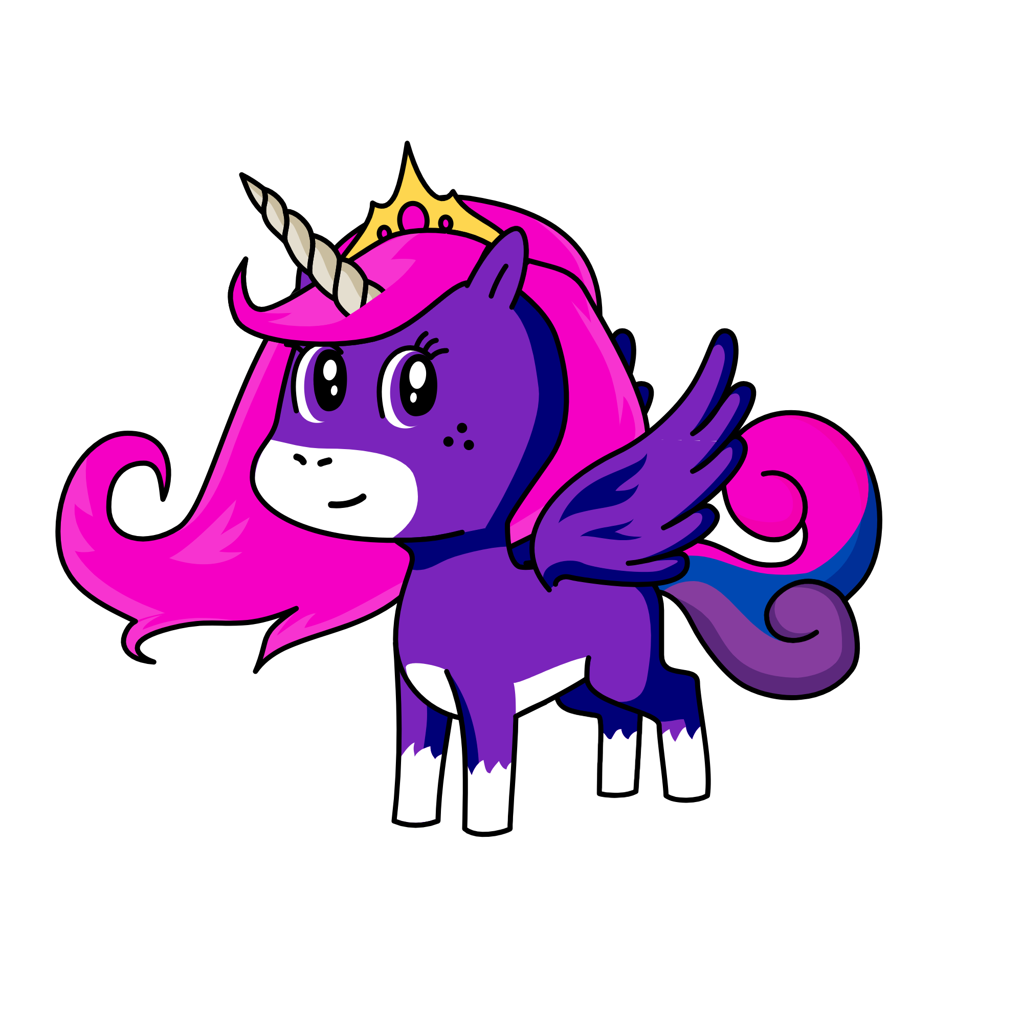 pricess luna, the unicorn