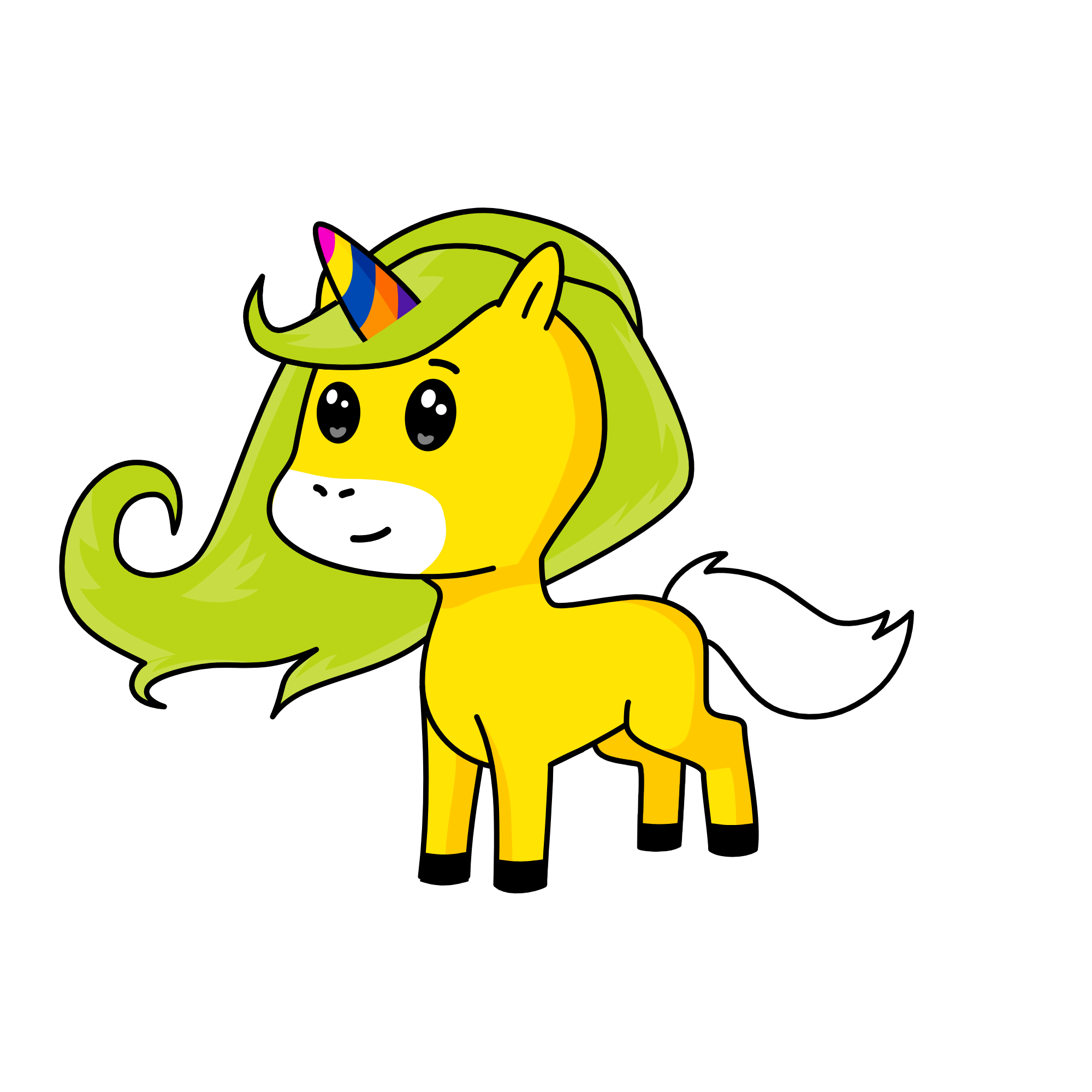 Prina Bow Fluffycorn, the unicorn