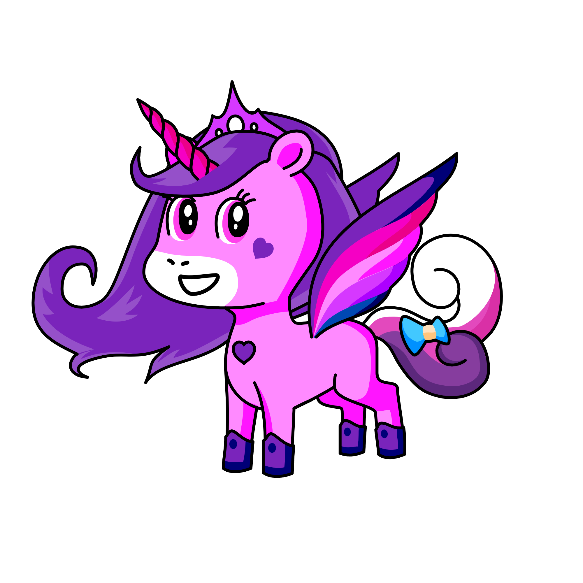 Queen Anna, the unicorn