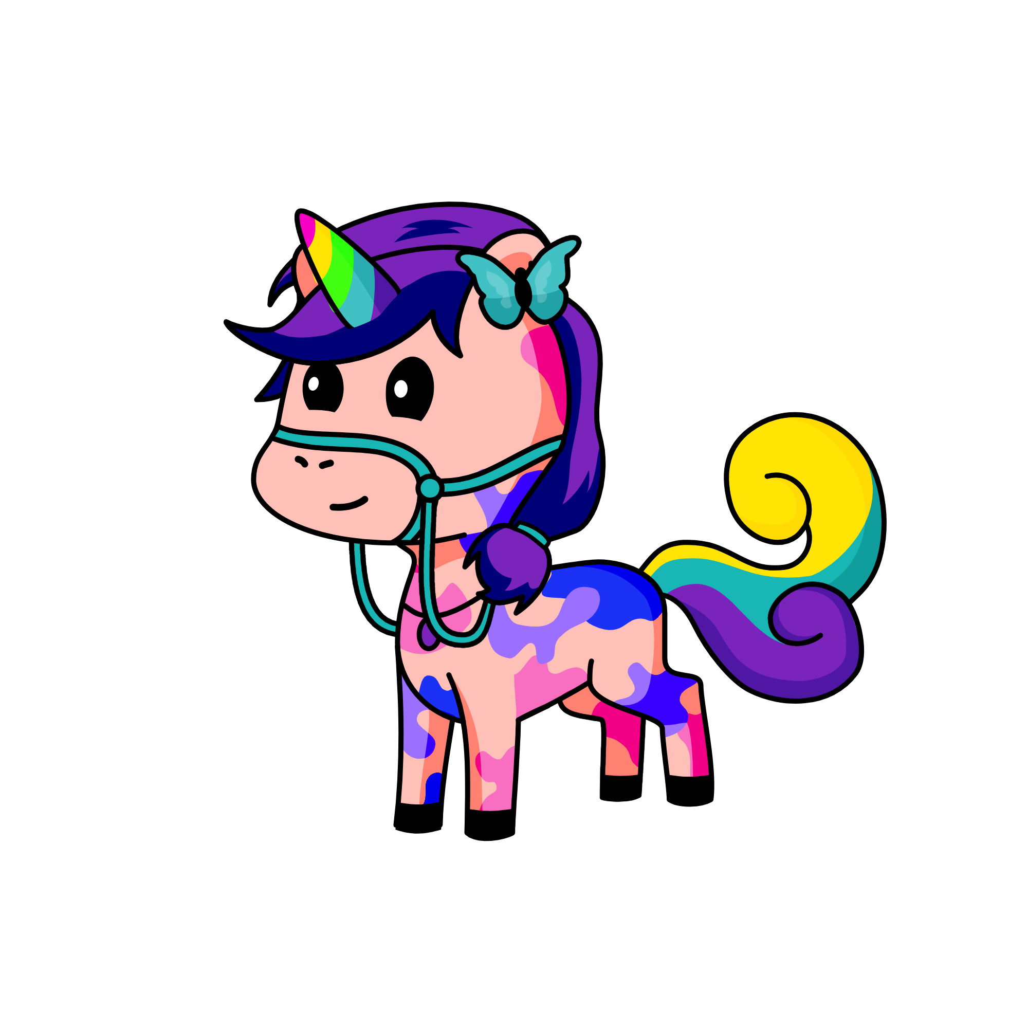 Buttershy, the unicorn