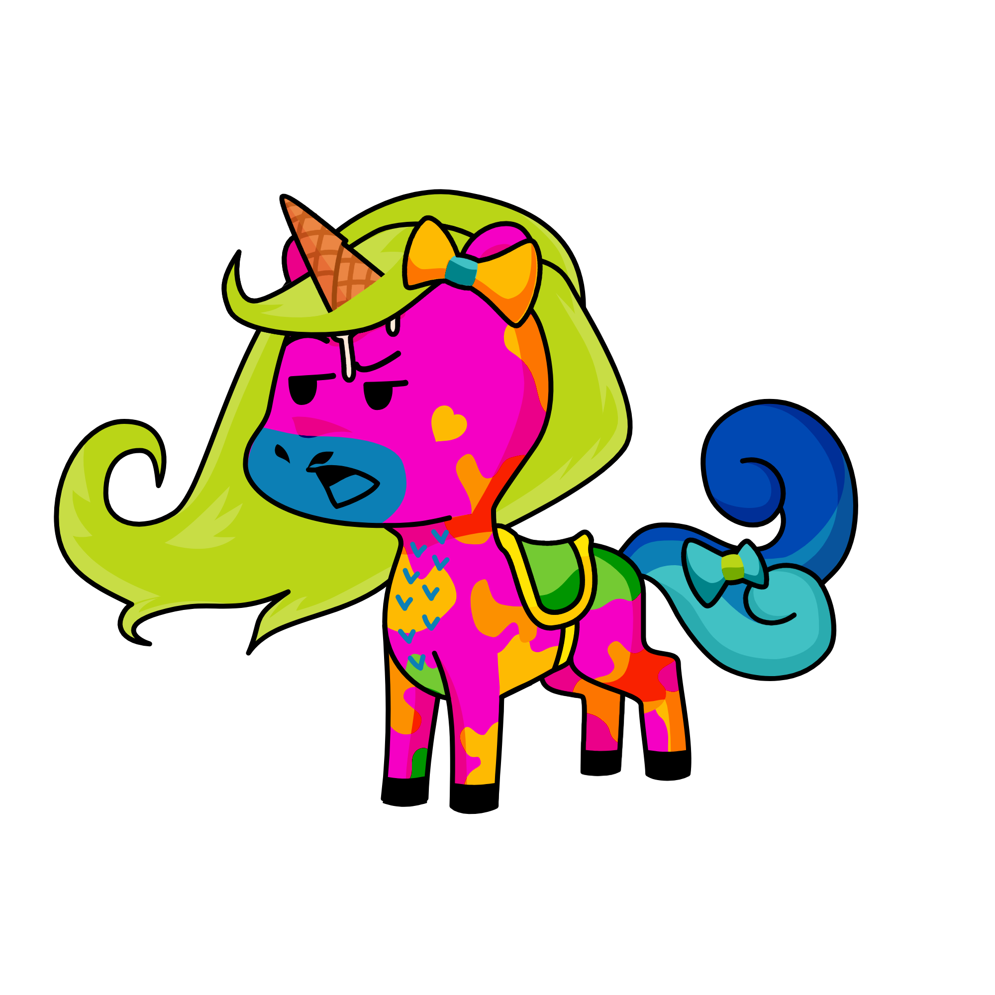 for those of you who think unicorns can die, no they live a thousand times and then go immortal, the unicorn