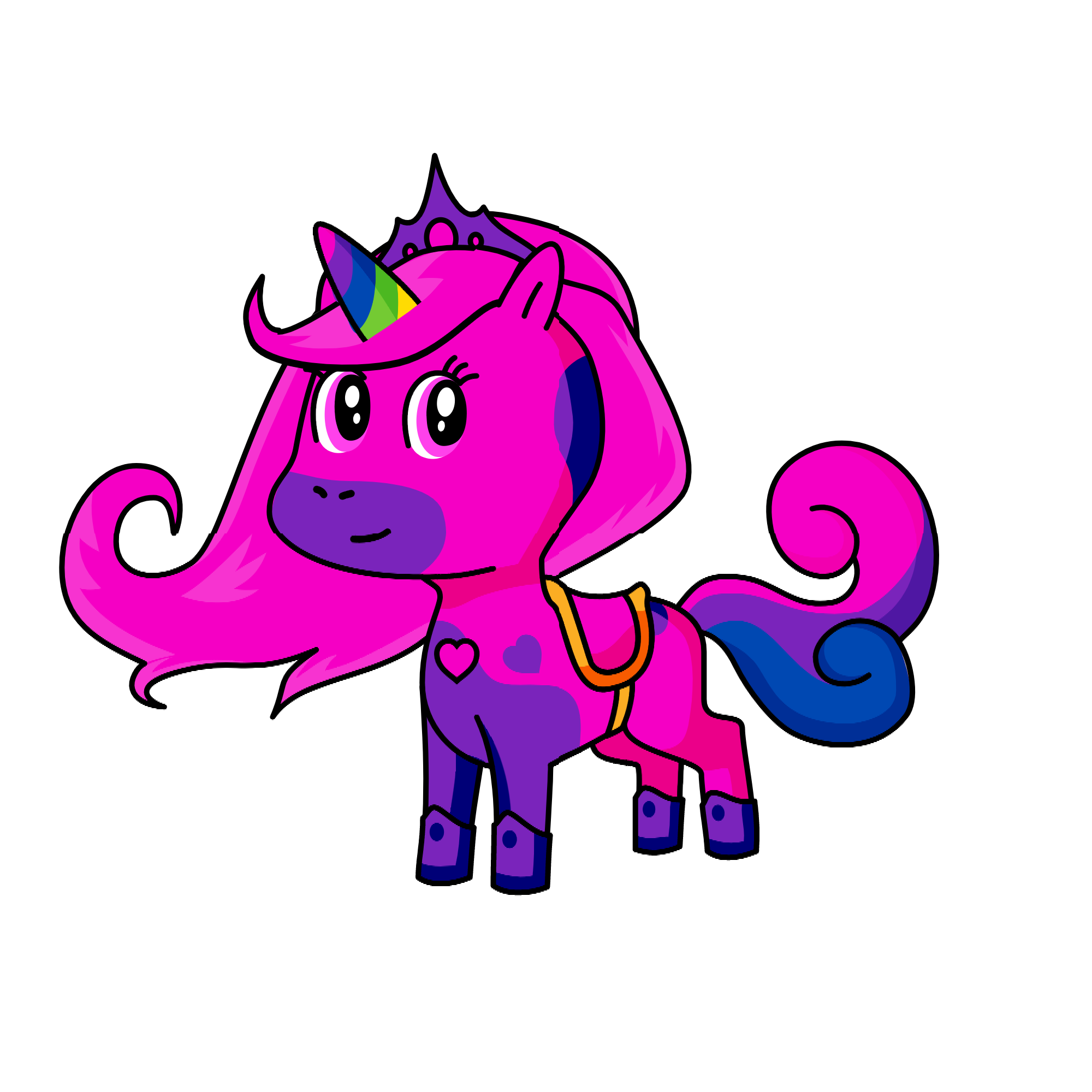Pinkie, the unicorn