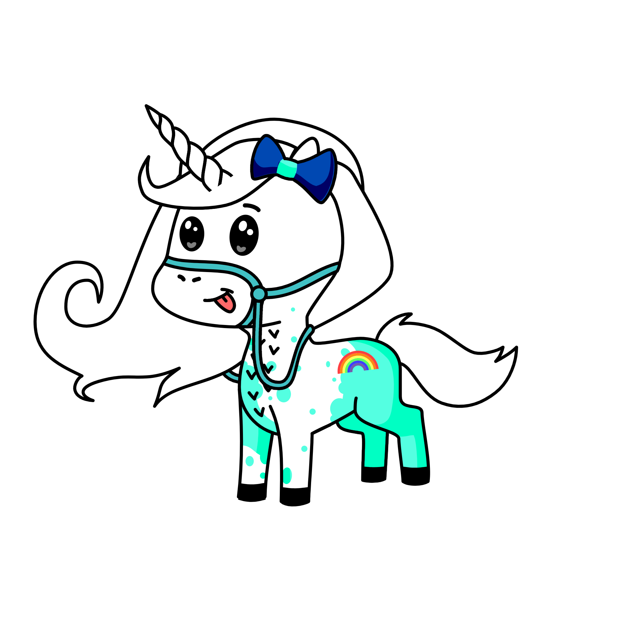 fluffy, the unicorn