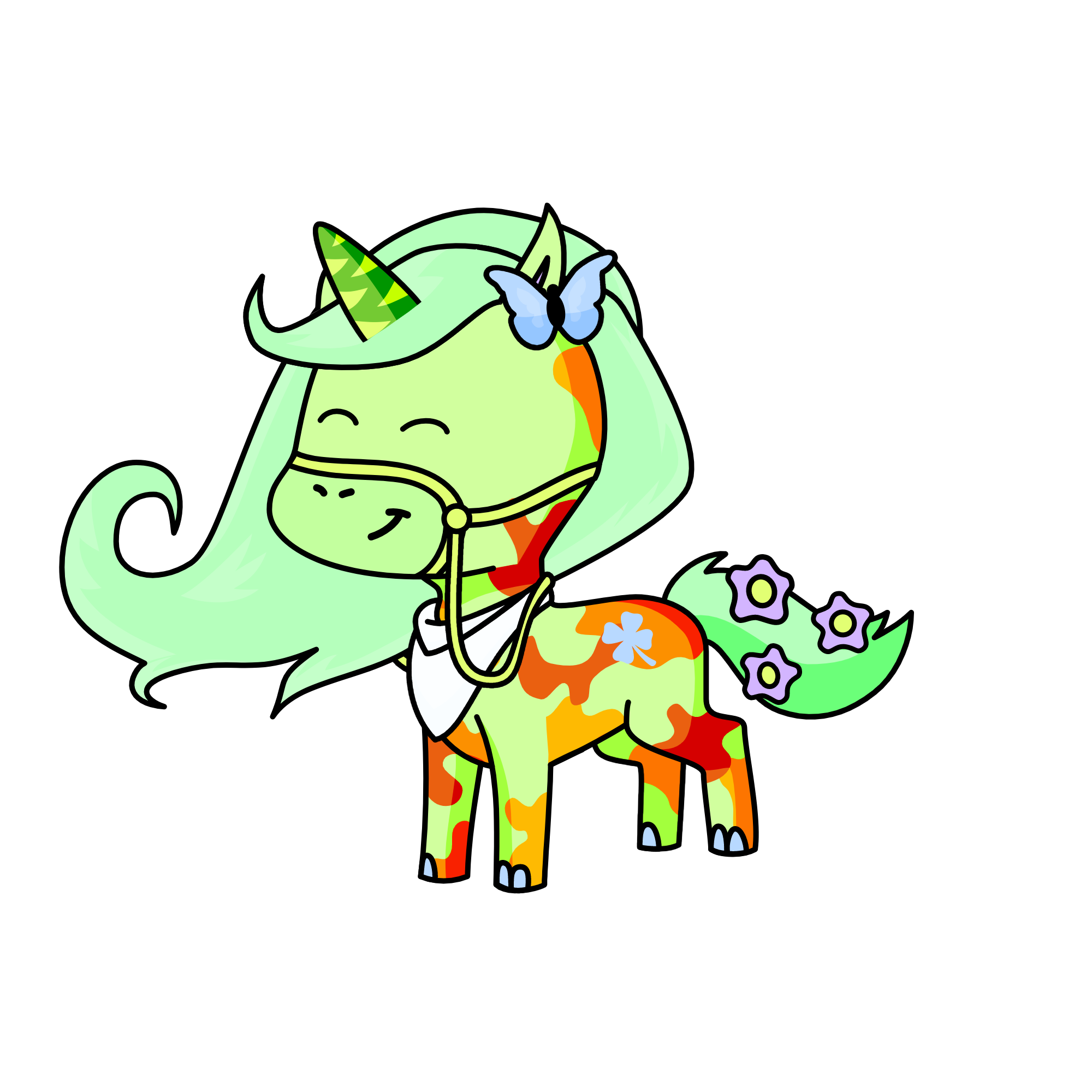 Leva, the unicorn