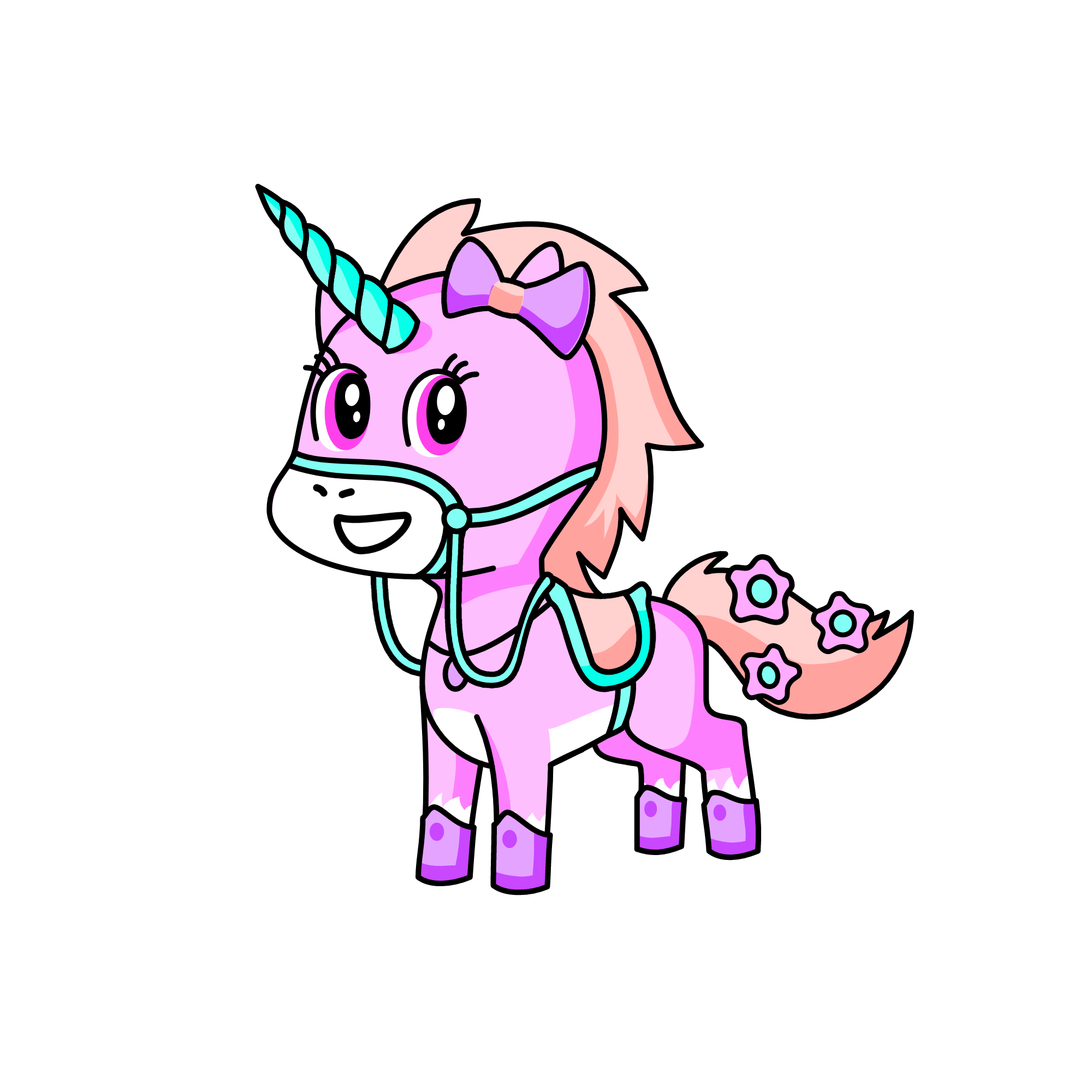 Blosom, the unicorn