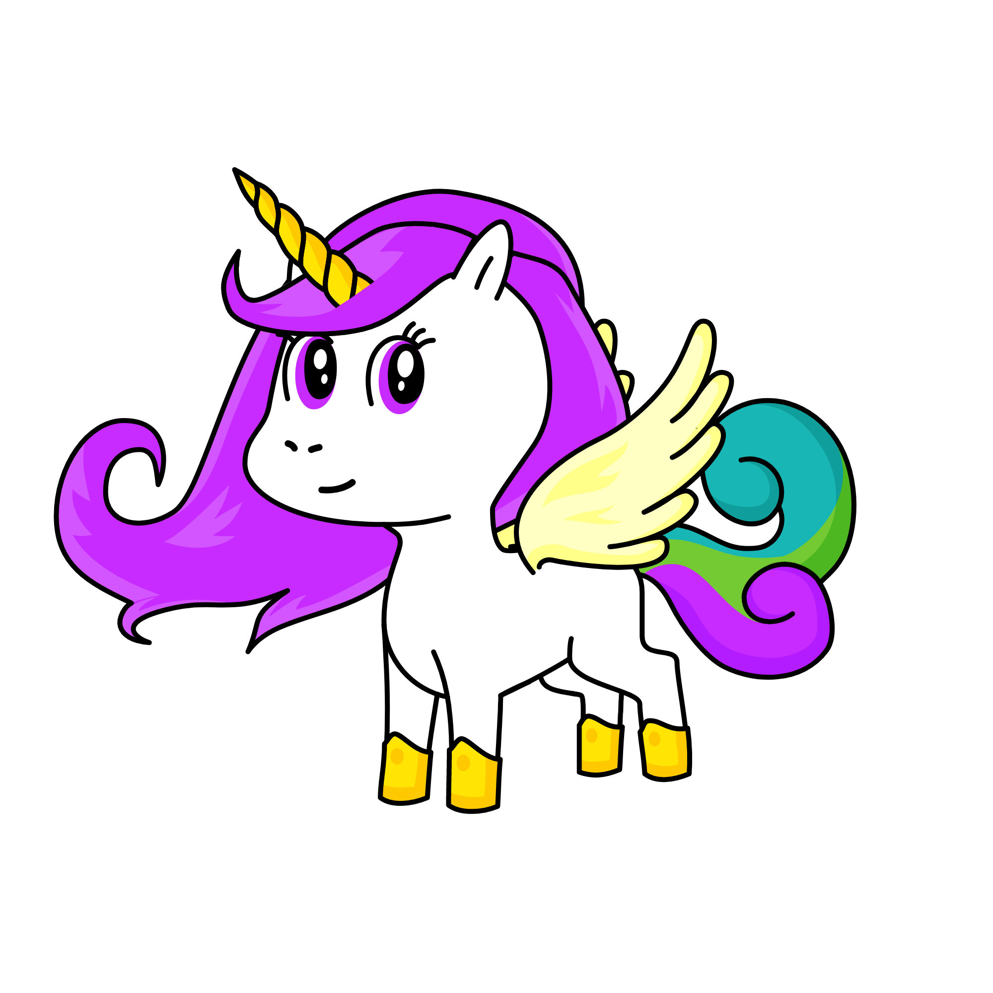 Princess Celestia, the unicorn