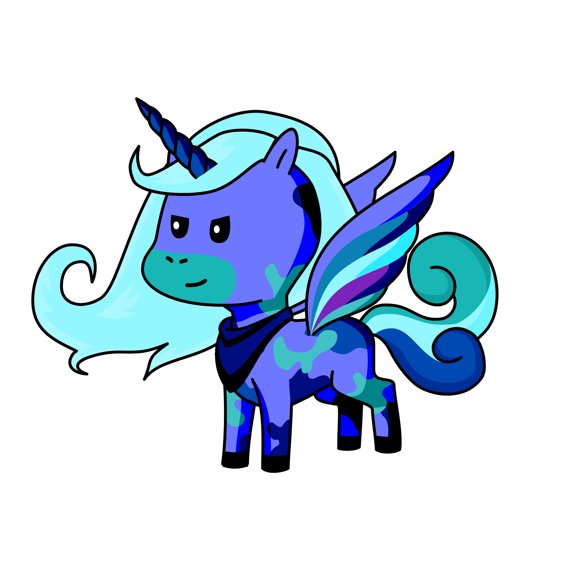 Iceicoal, the unicorn
