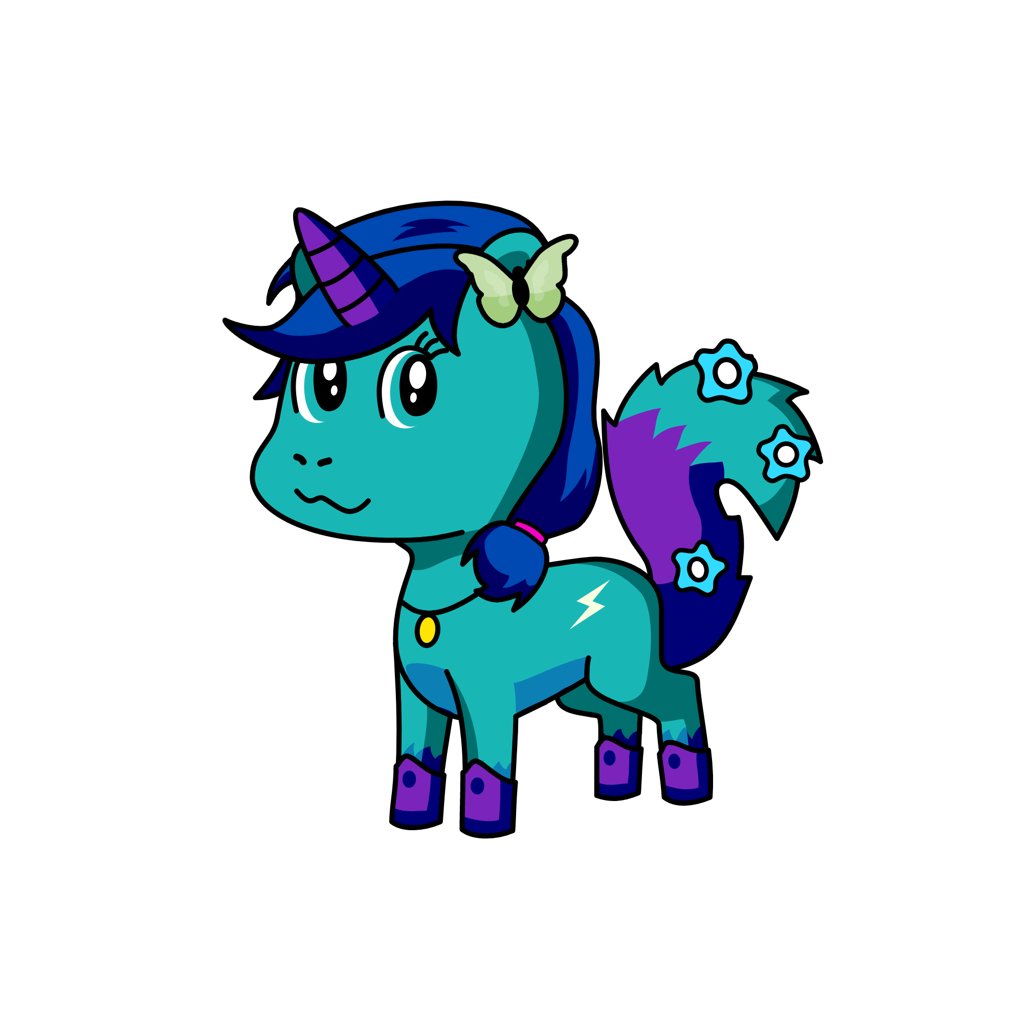 snow, the unicorn