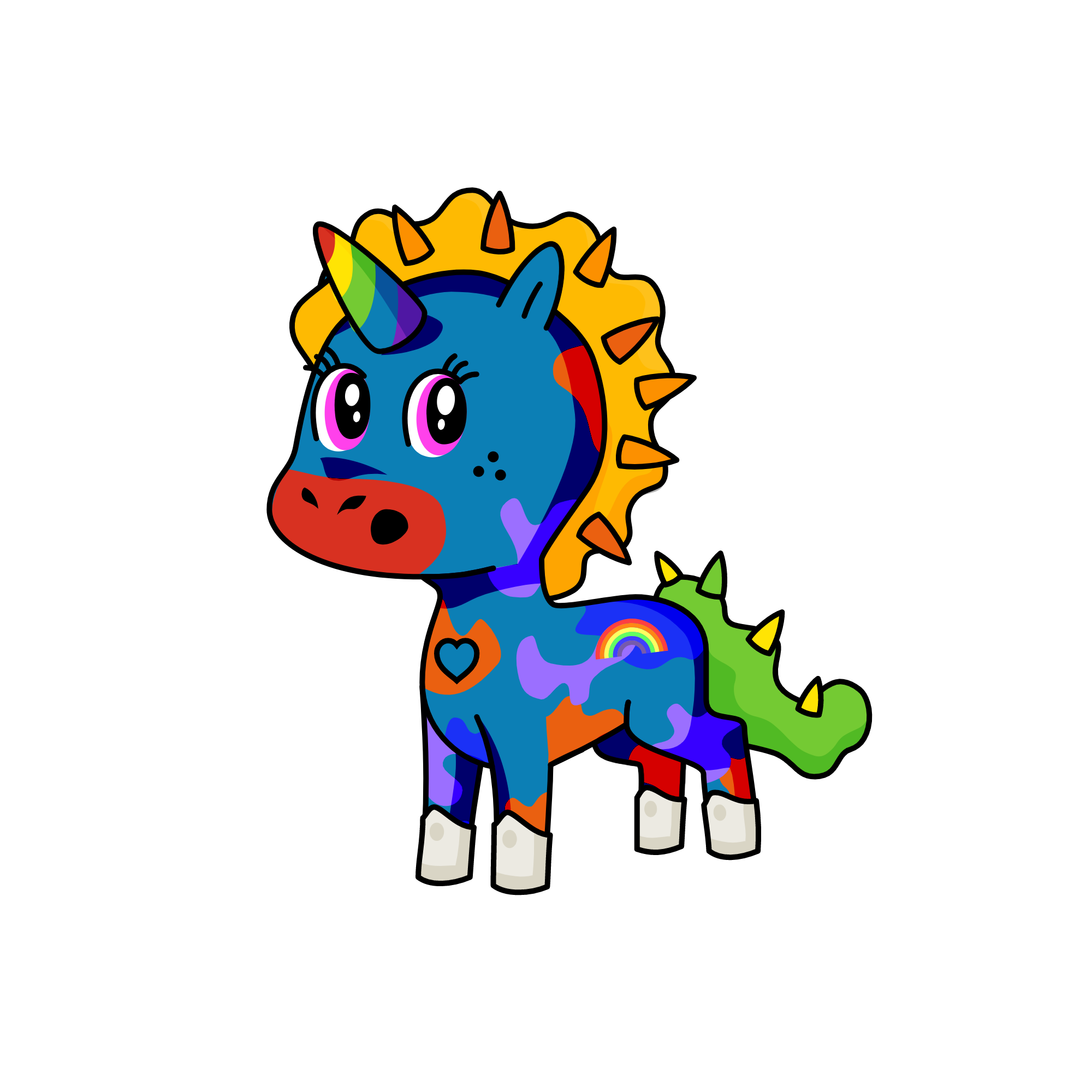 princess colury, the unicorn