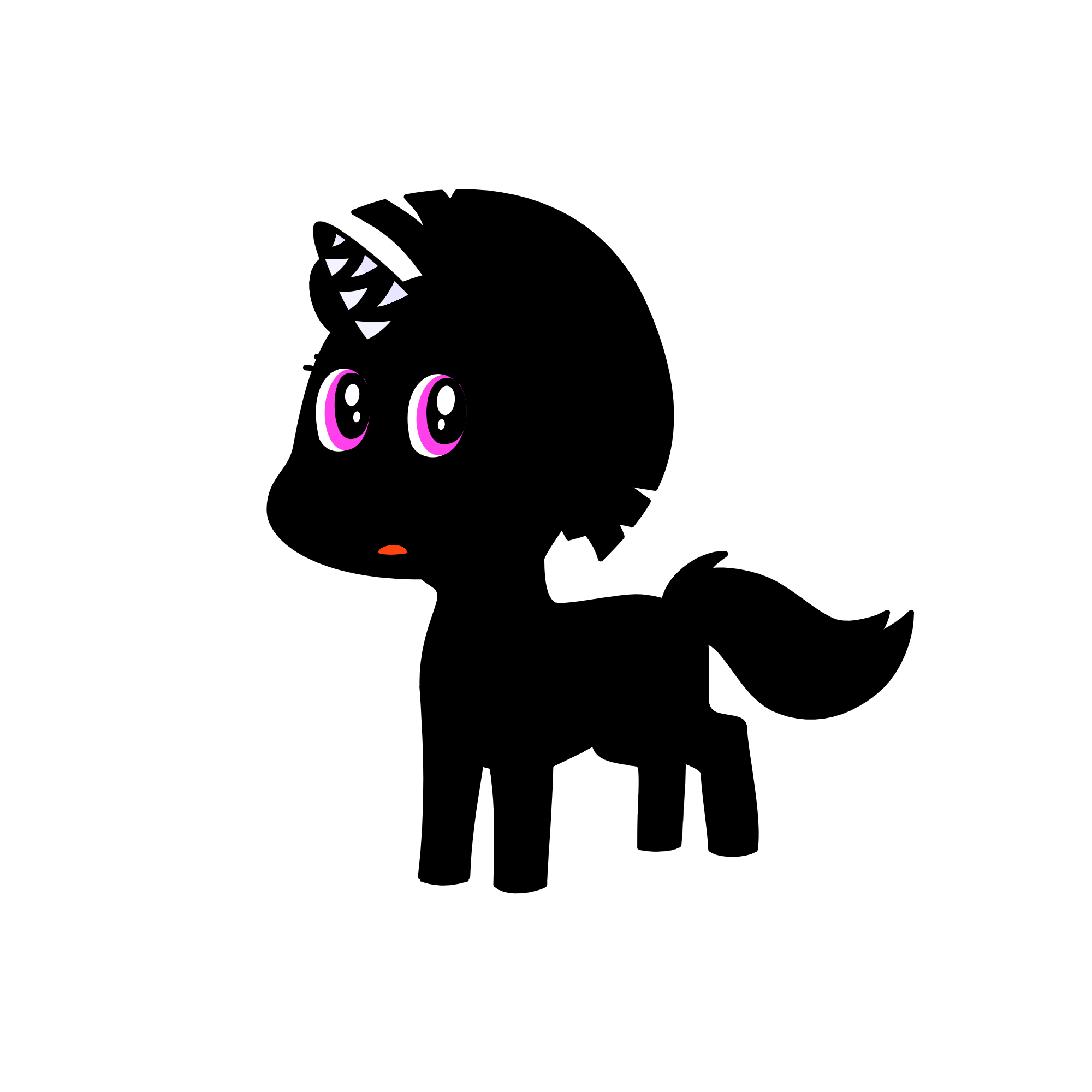 dark, the unicorn