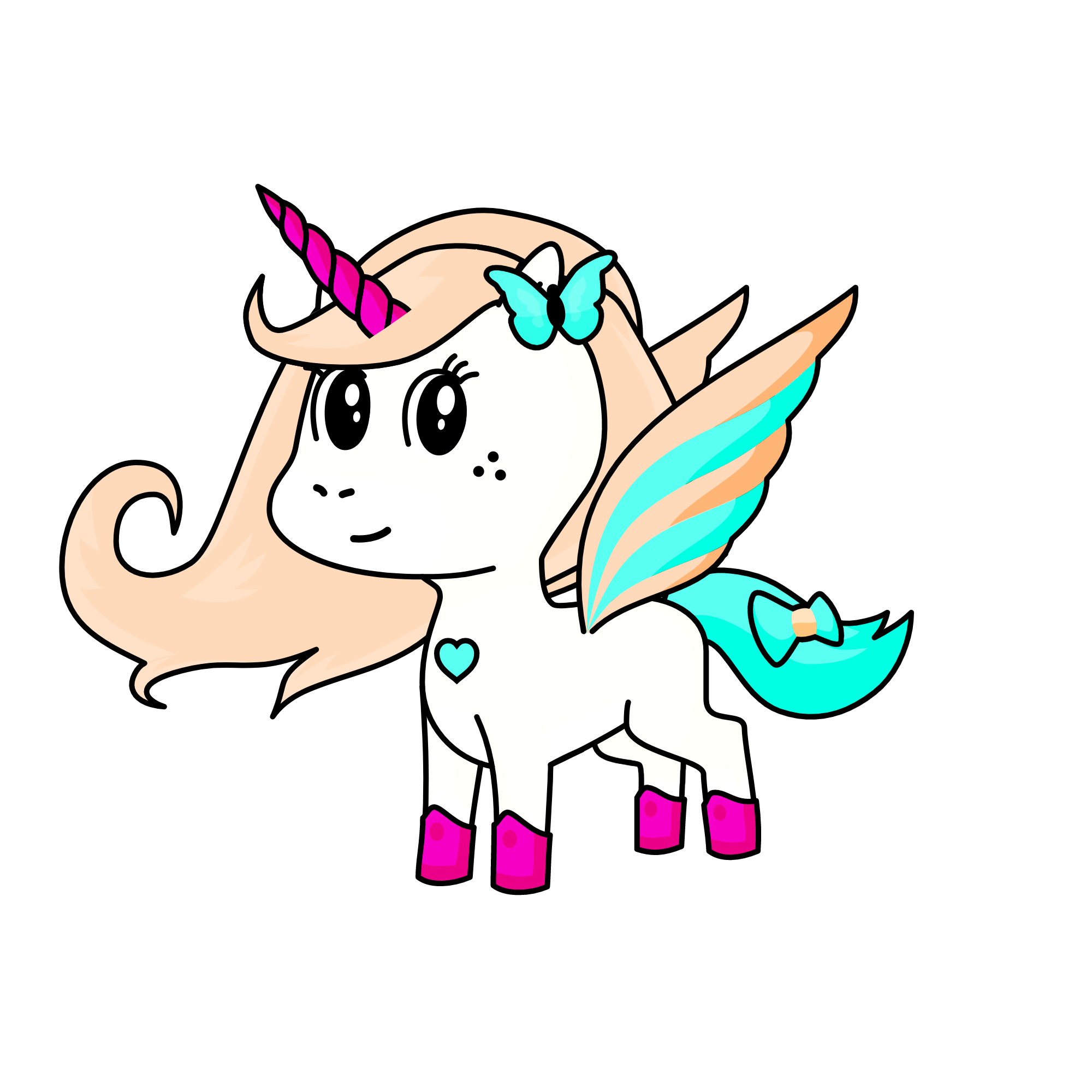 Noor, the unicorn