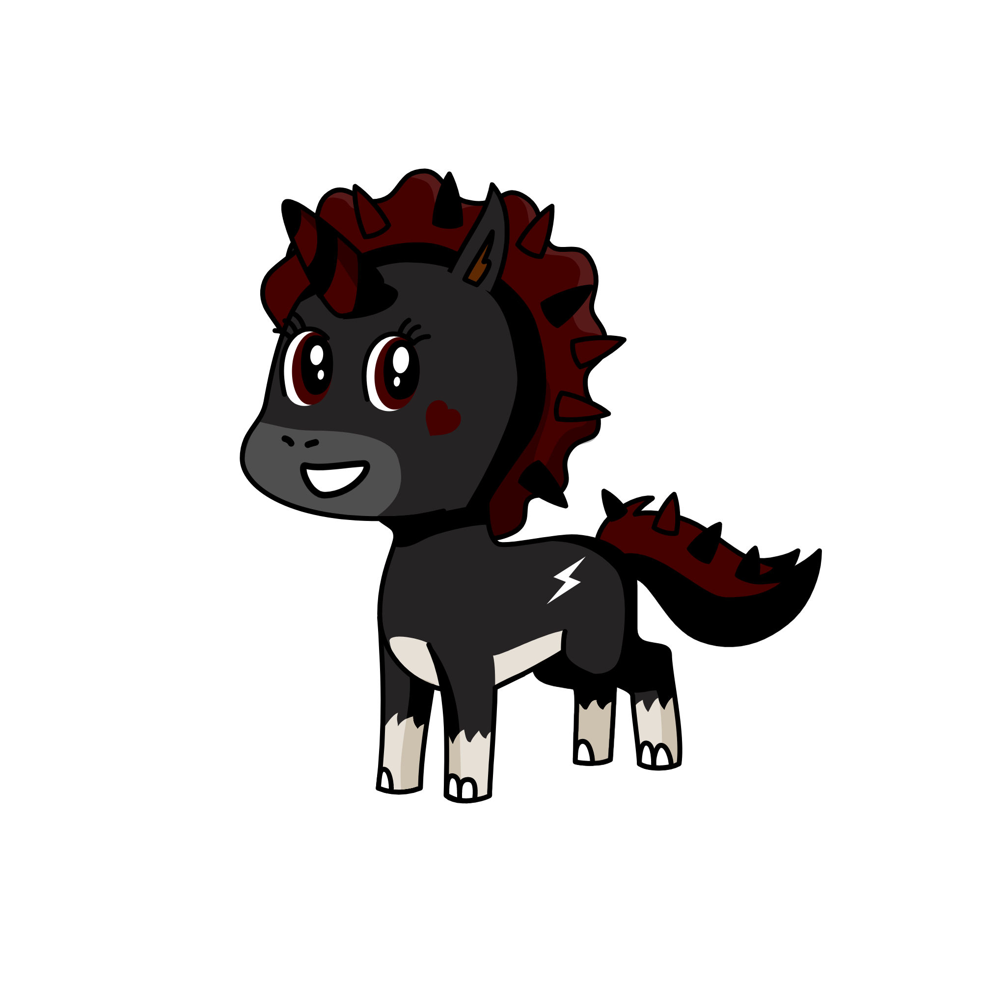 darkie, the unicorn