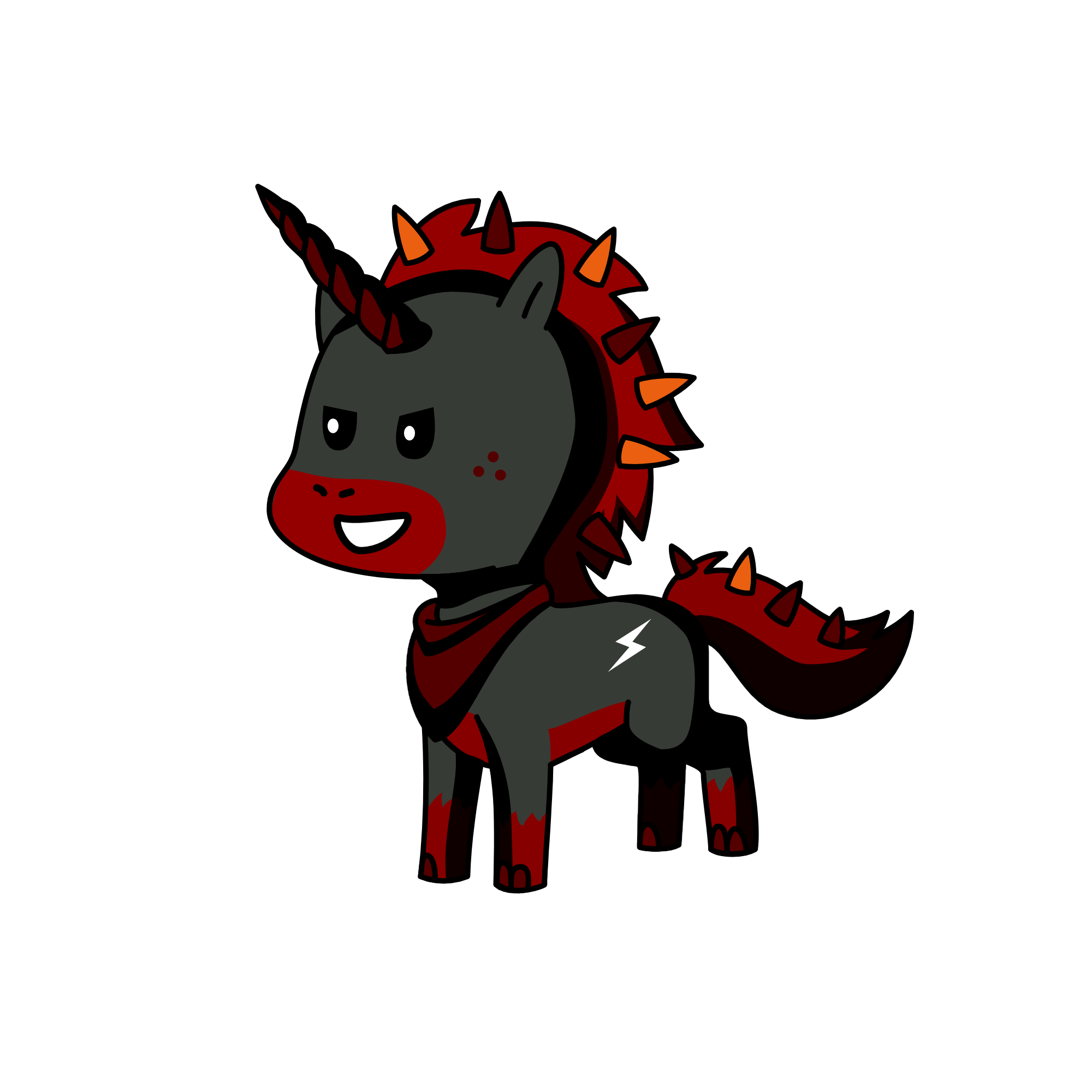 darkness, the unicorn