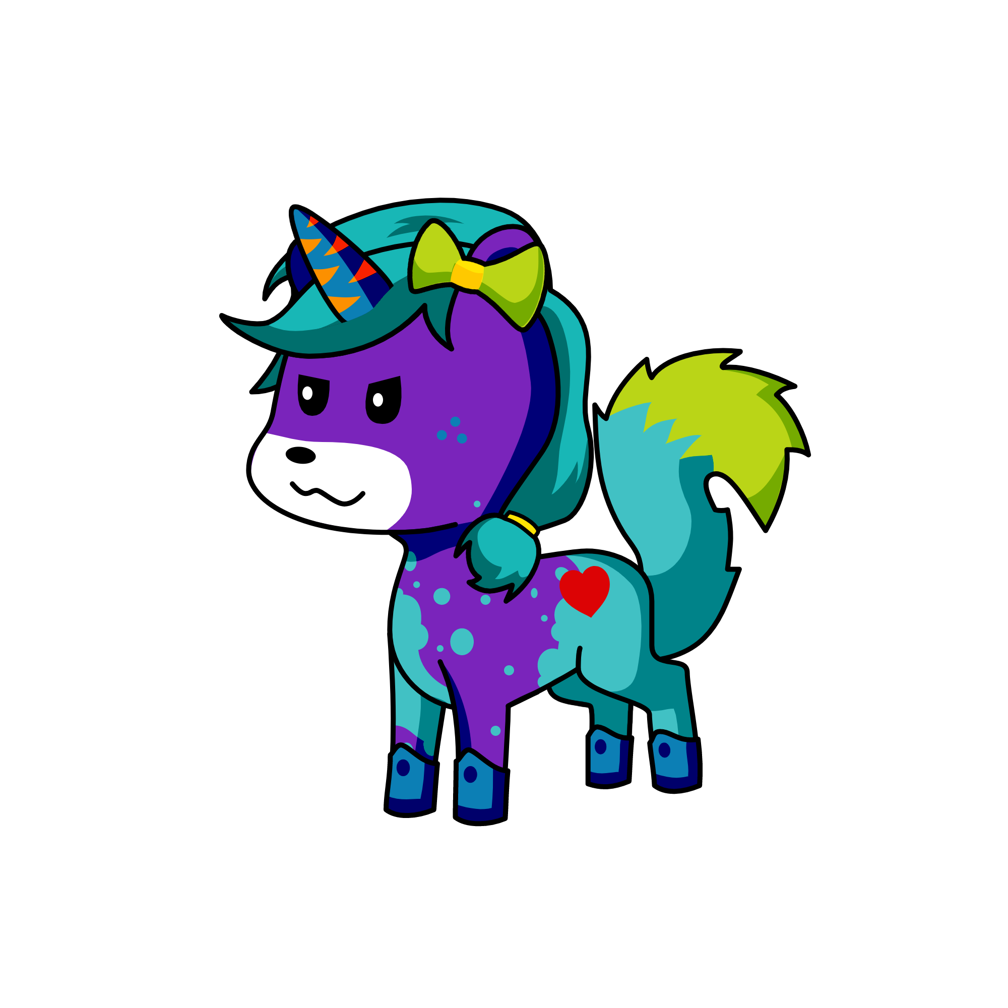 clawdy, the unicorn
