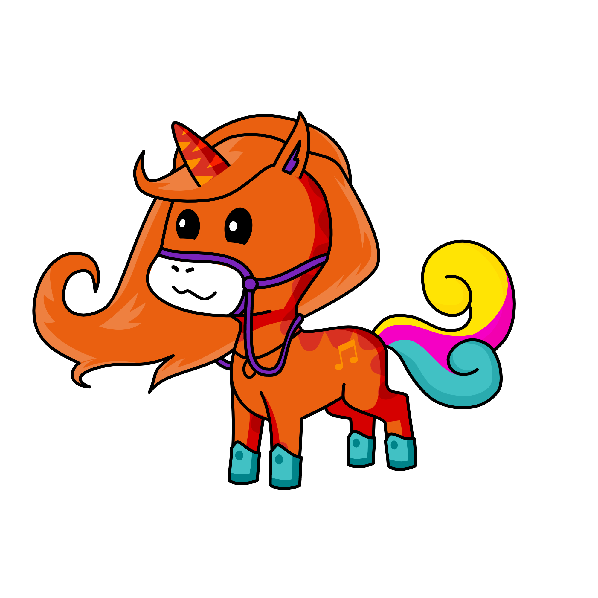 hot, the unicorn