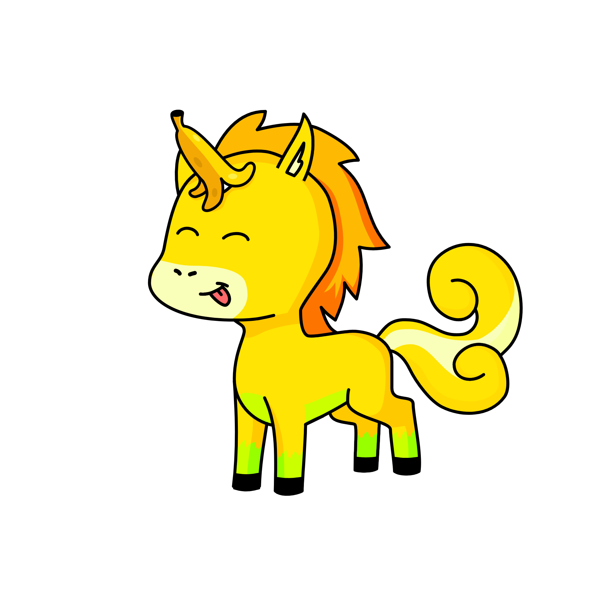 Bannana, the unicorn