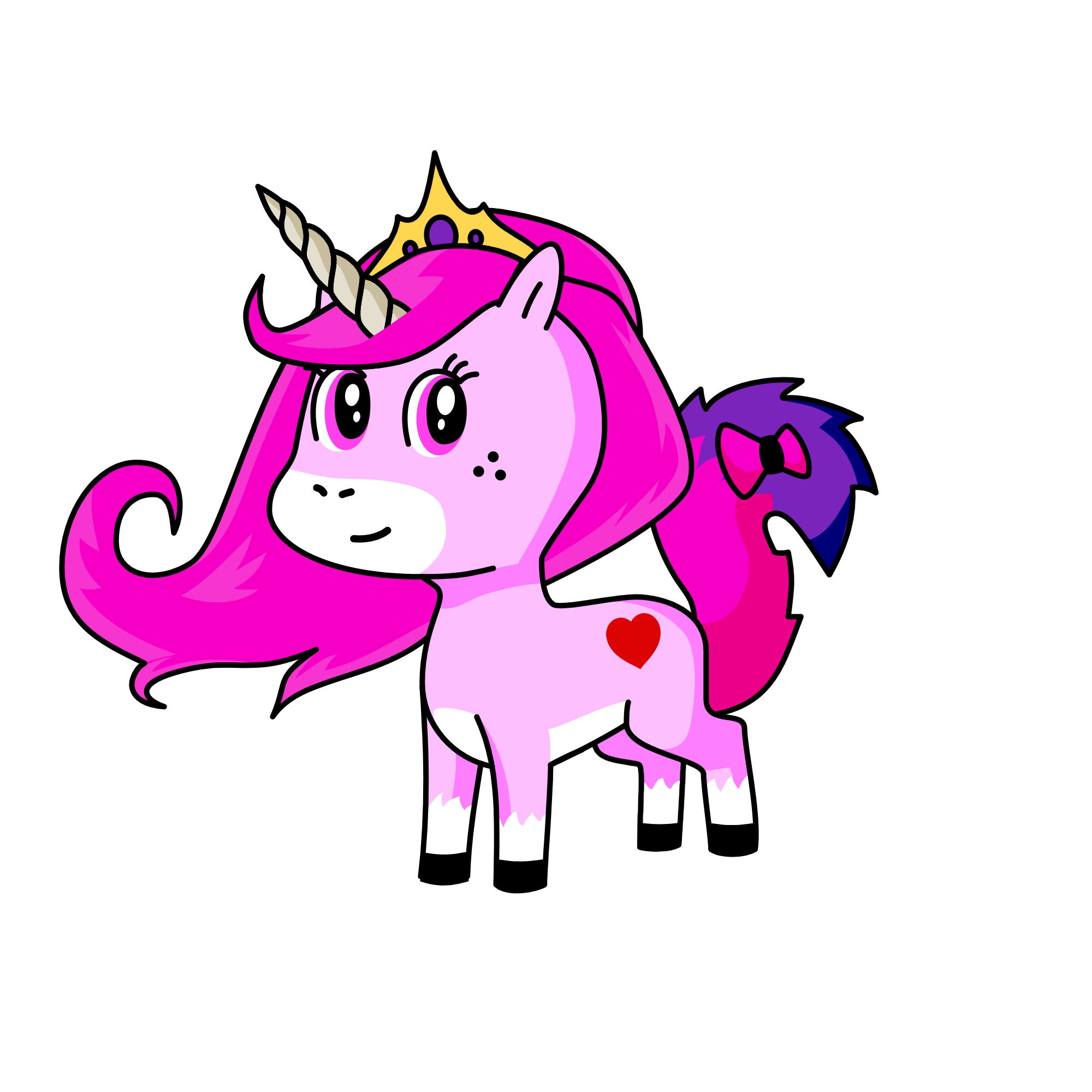 princess love, the unicorn