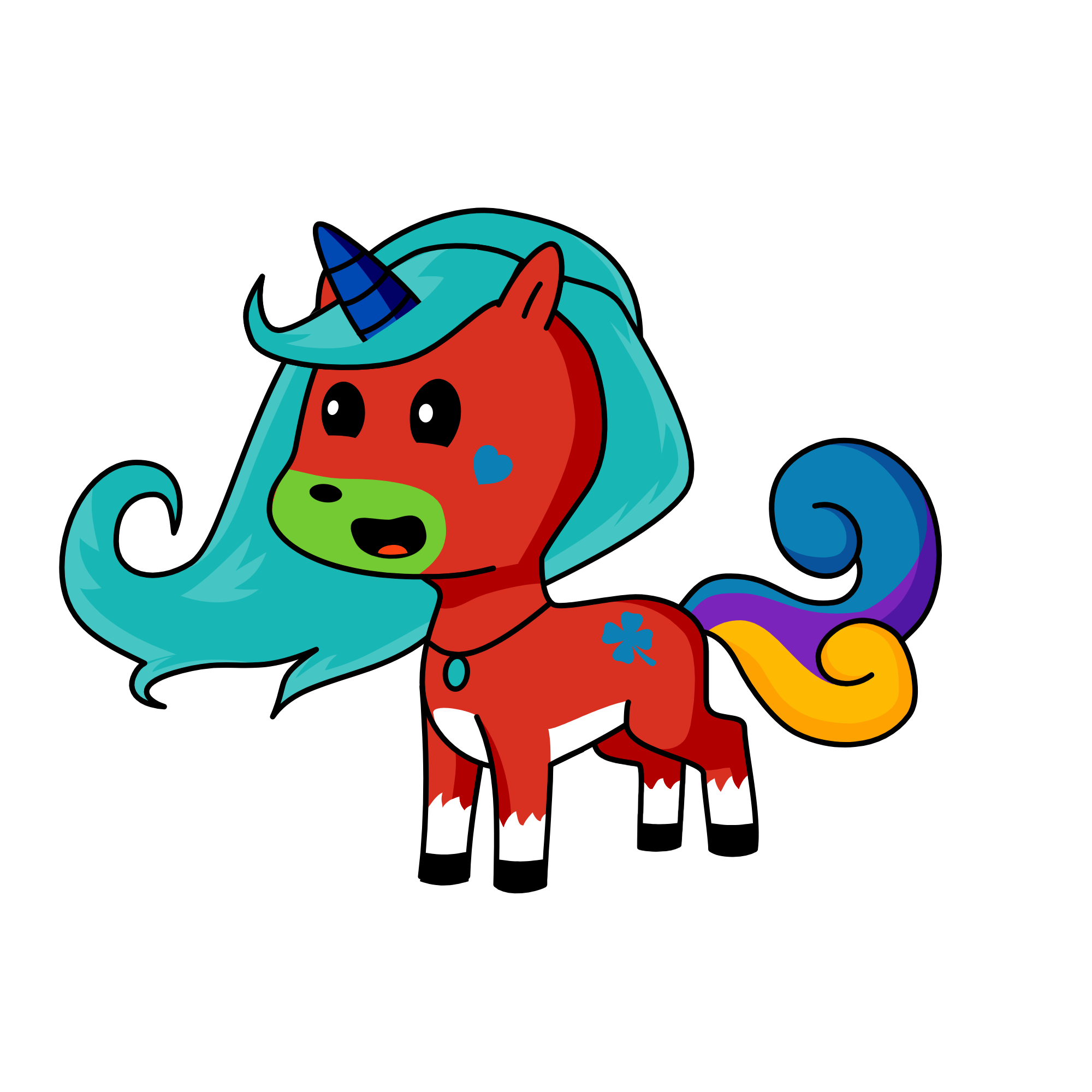 Crazy, the unicorn