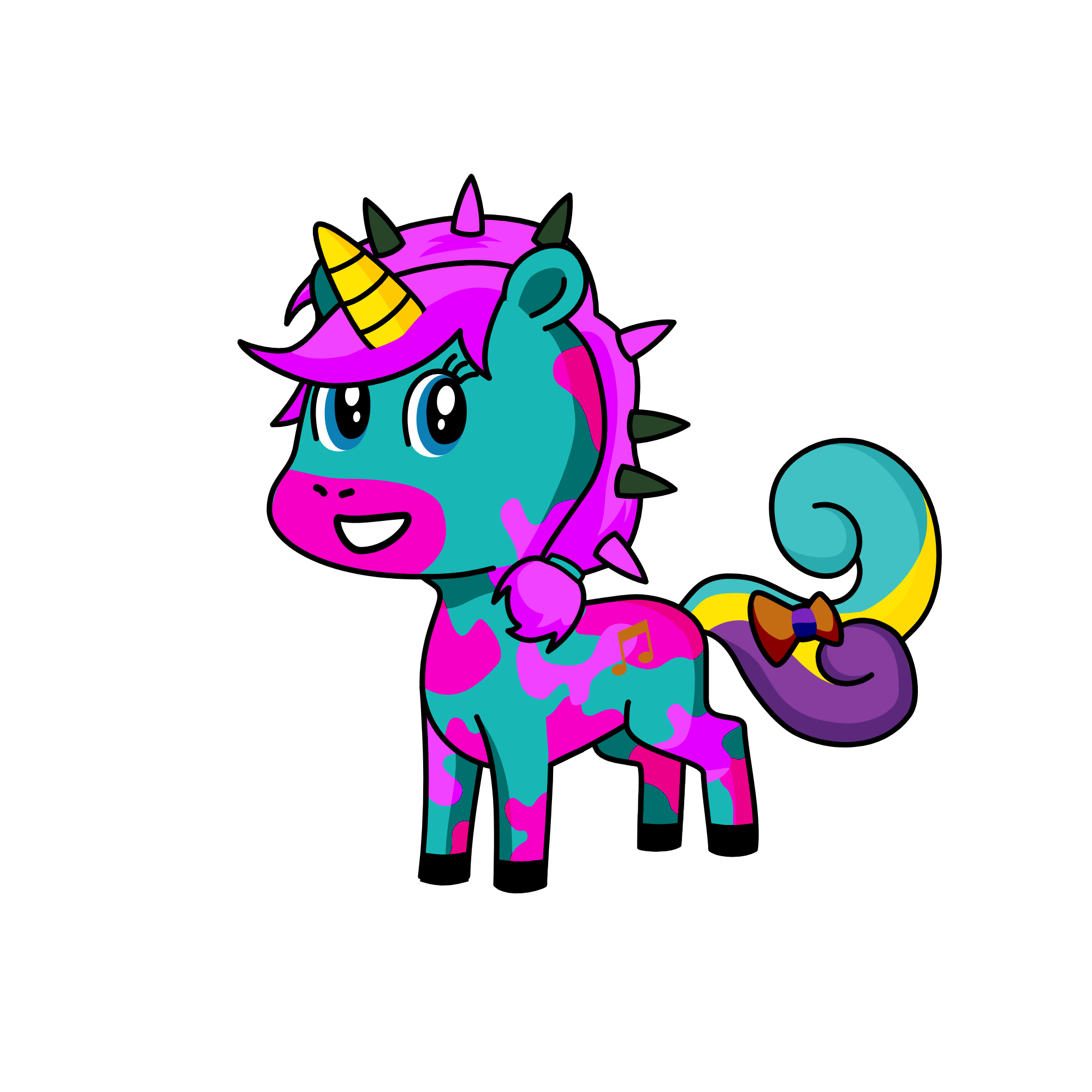pie pie, the unicorn