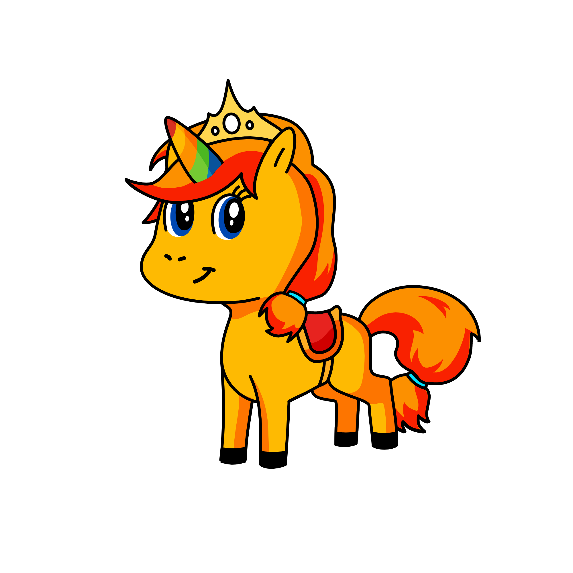 Princess Wildwood, the unicorn