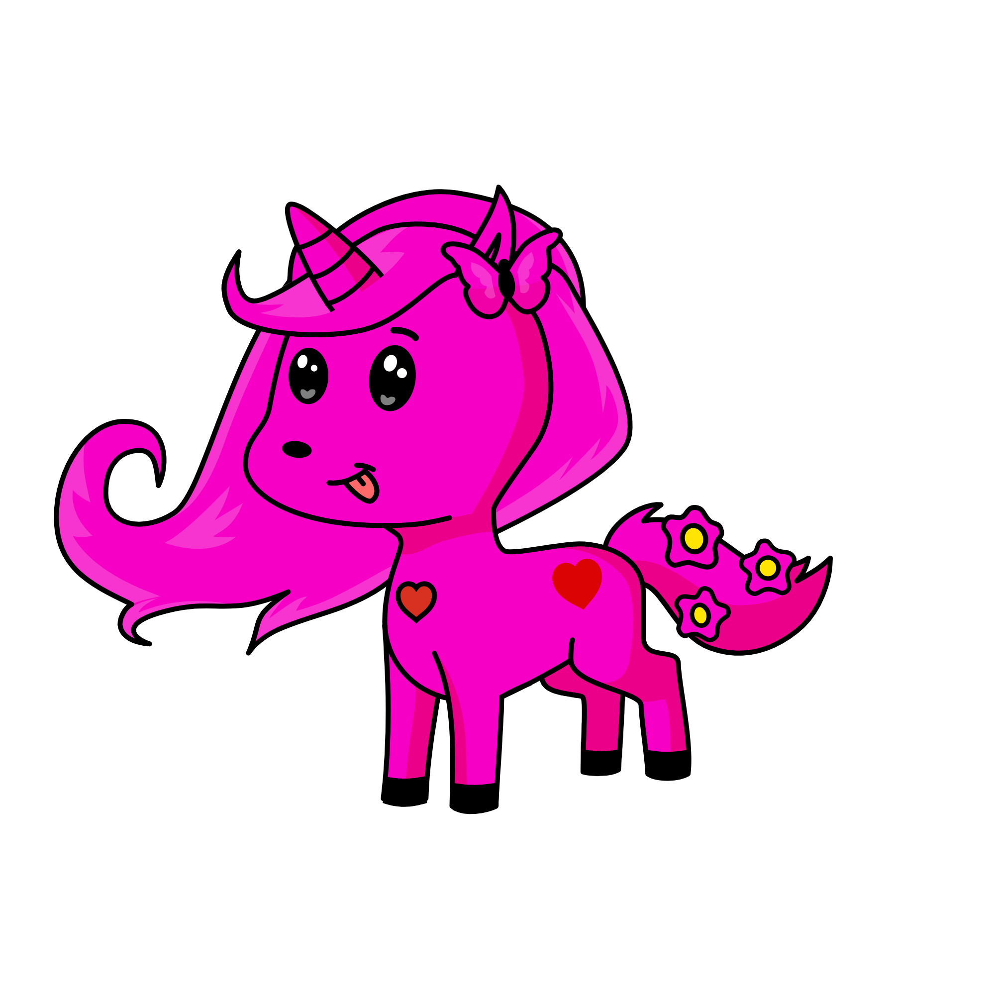 pinkie, the unicorn