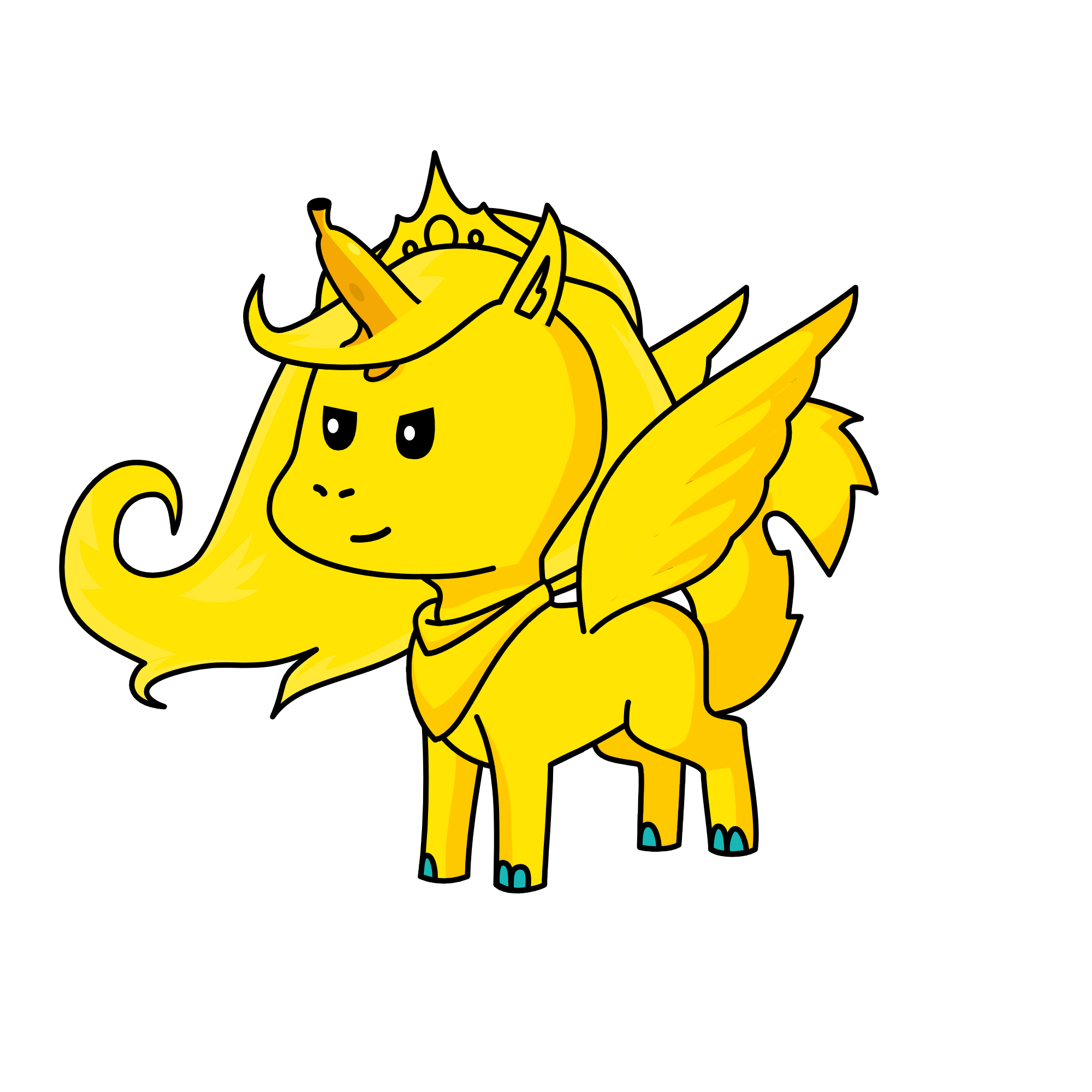 Banana Saver, the unicorn