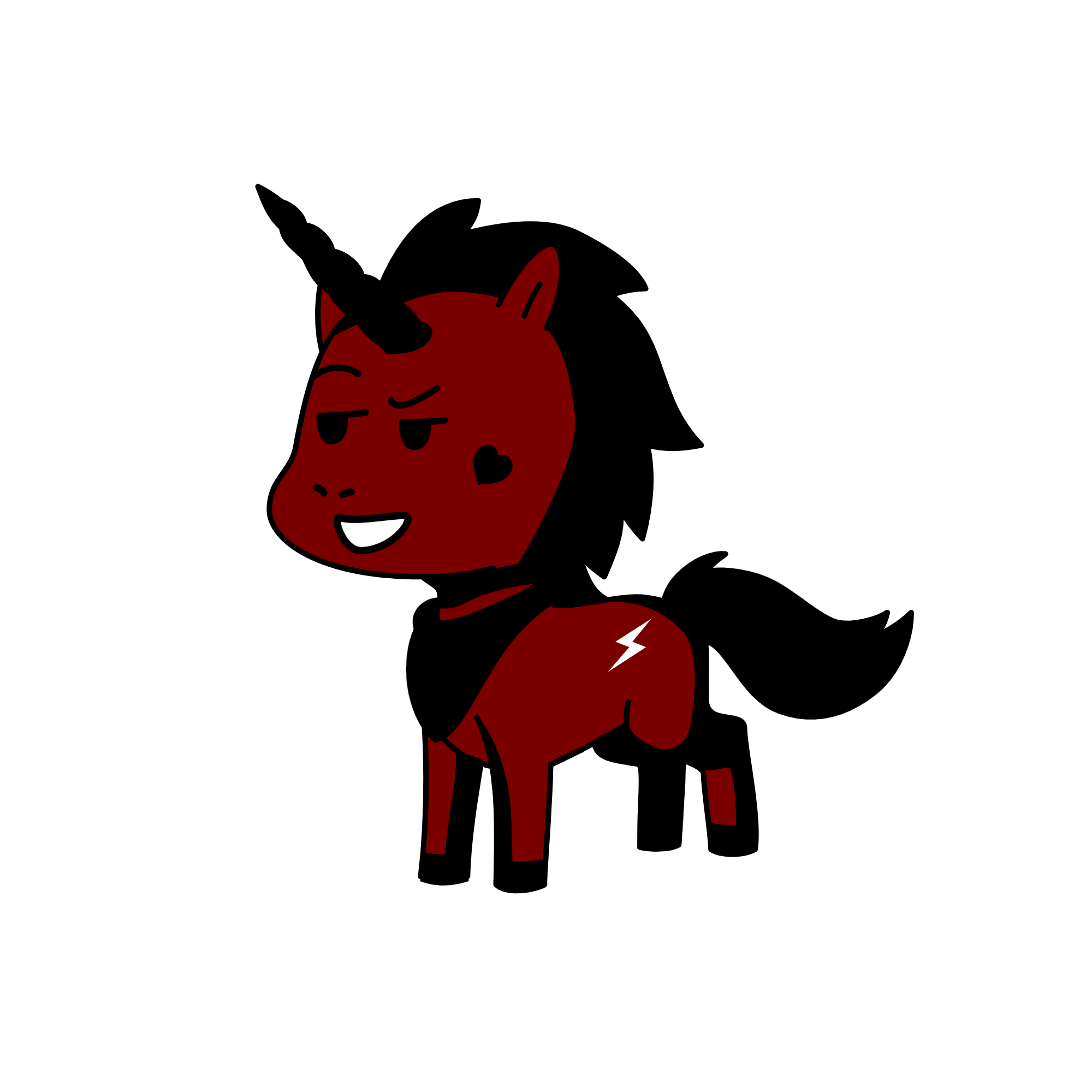 Also hot stuff, the unicorn