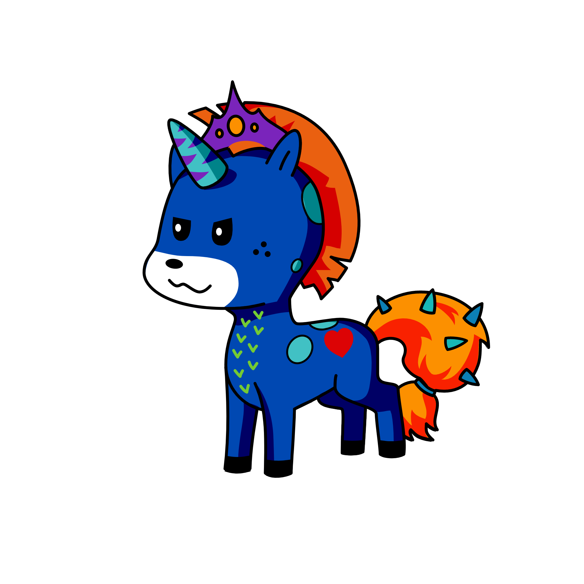 sup sup, the unicorn