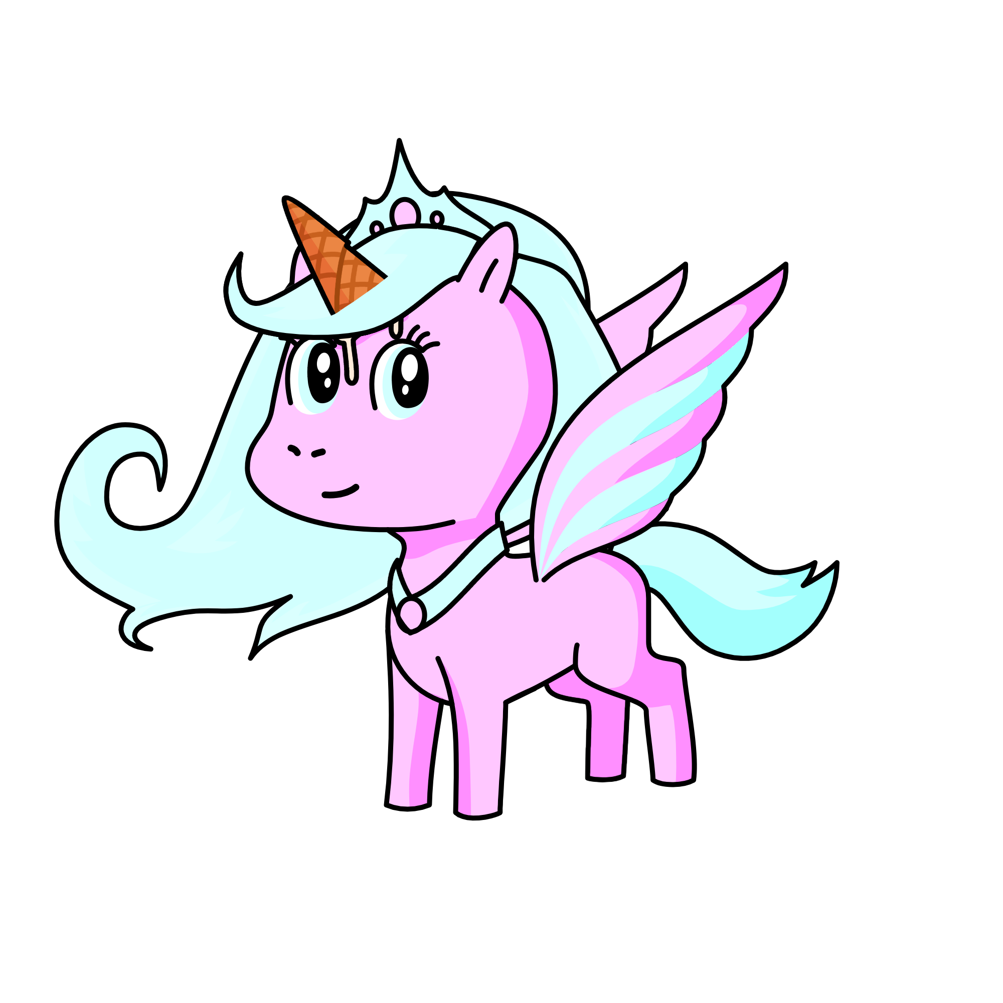 Cotton Candy, the unicorn