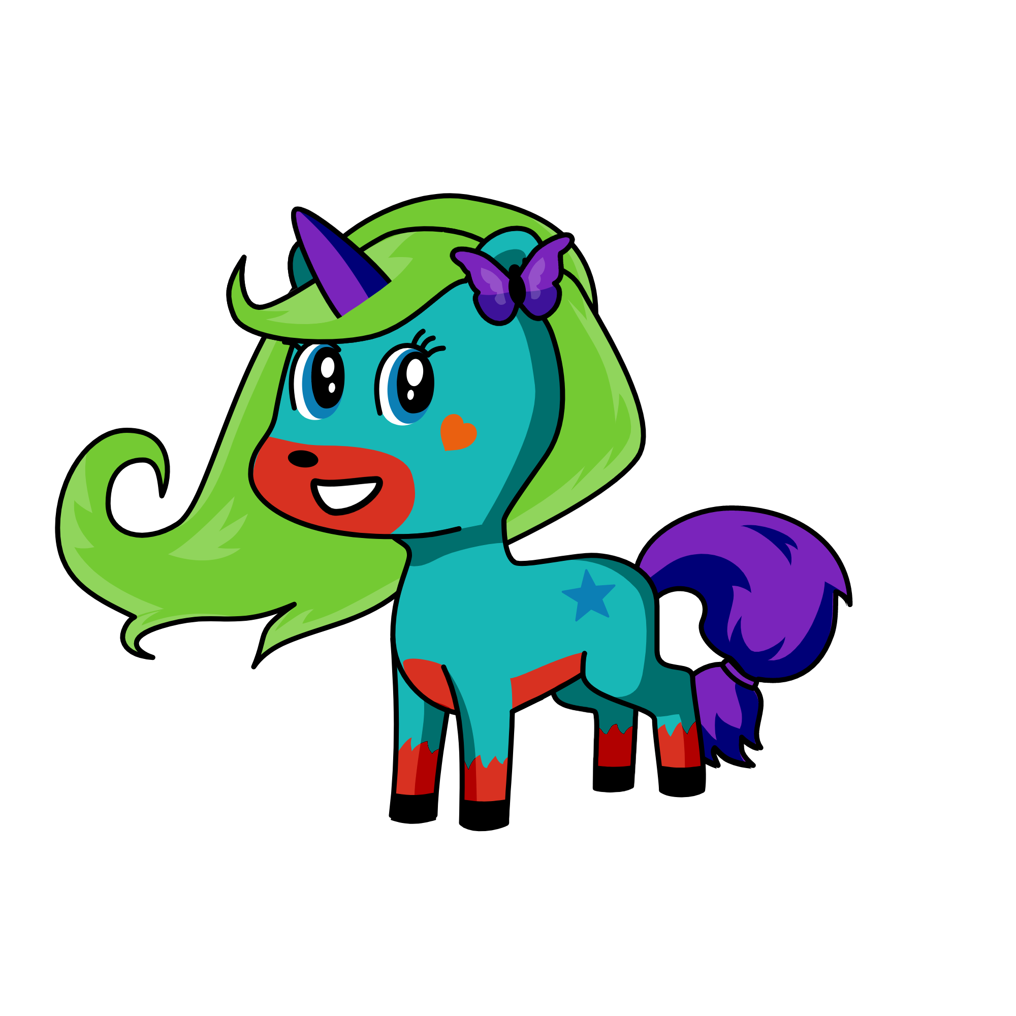 buttercookies lend, the unicorn