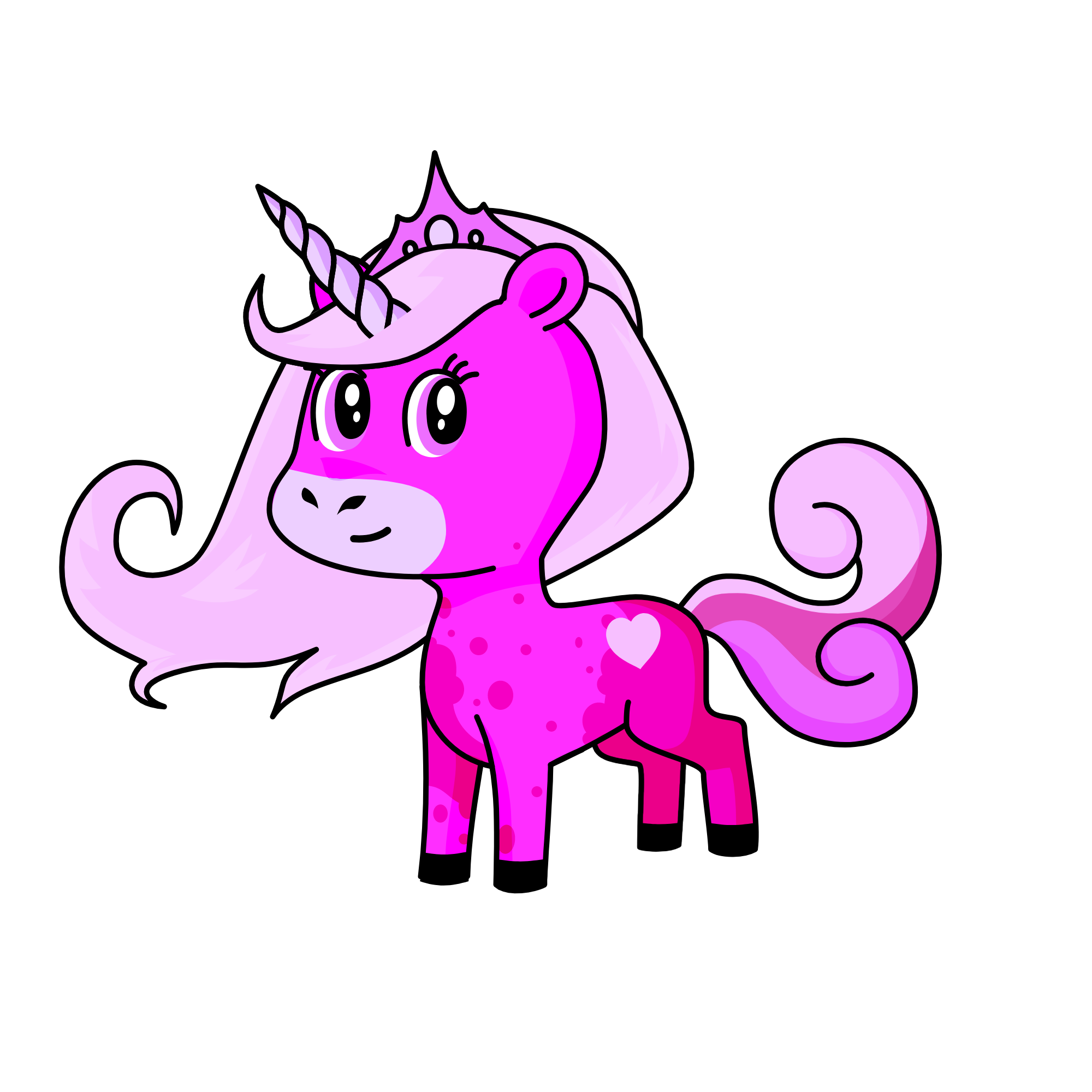 Cutie :b, the unicorn