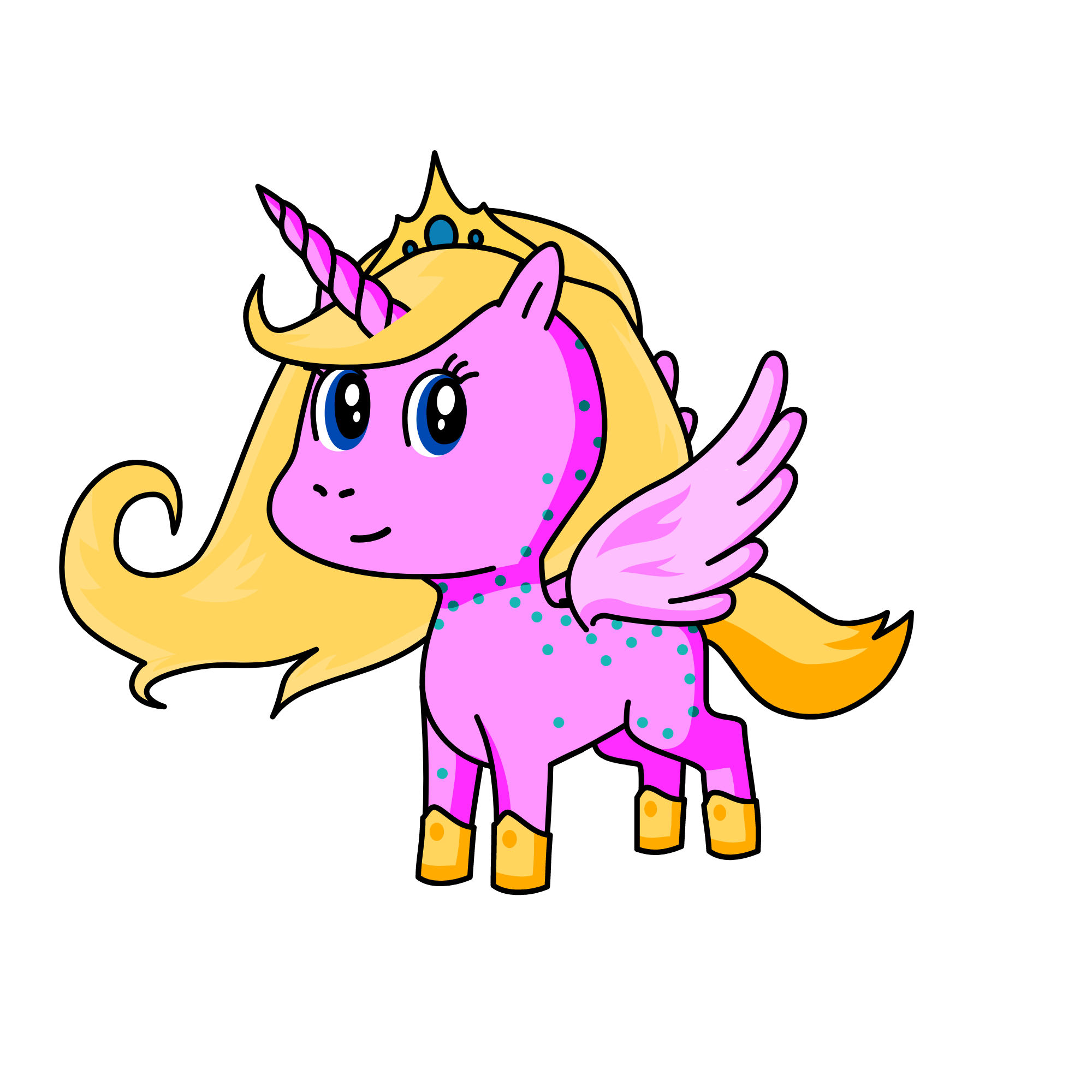 Aurora, the unicorn