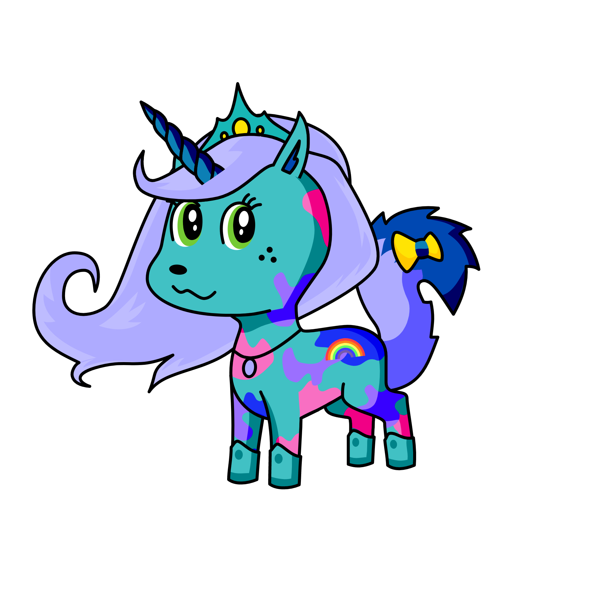 Princess Blizzard, the unicorn