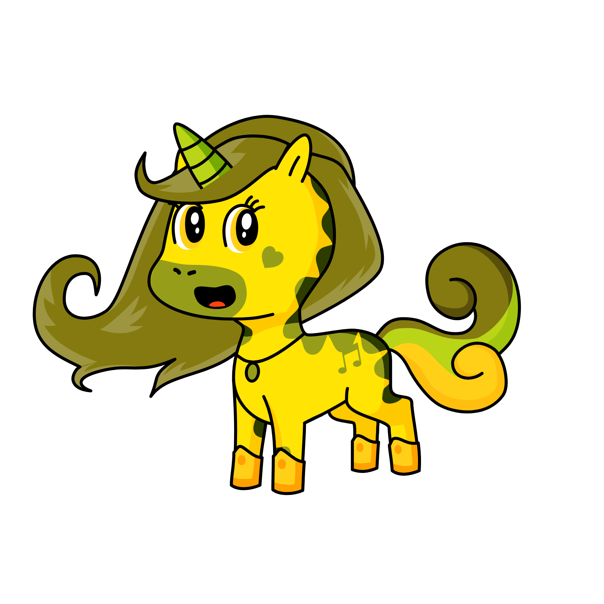 Summer, the unicorn