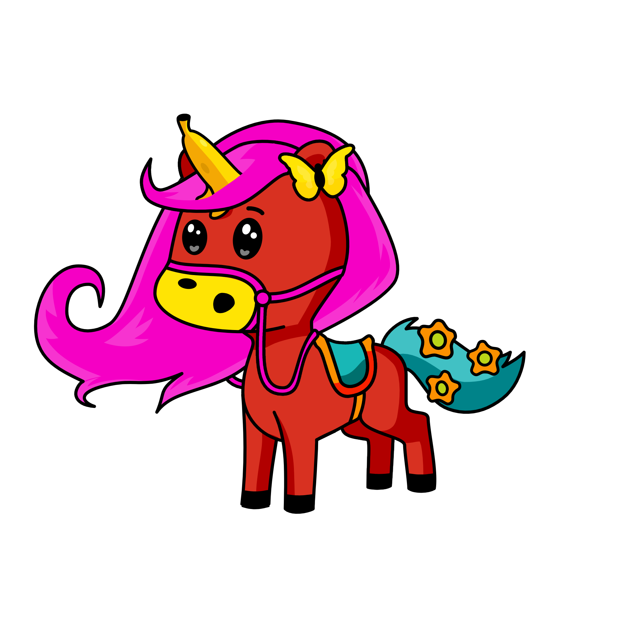Patchouli Rainbow Twizzlerbird, the unicorn
