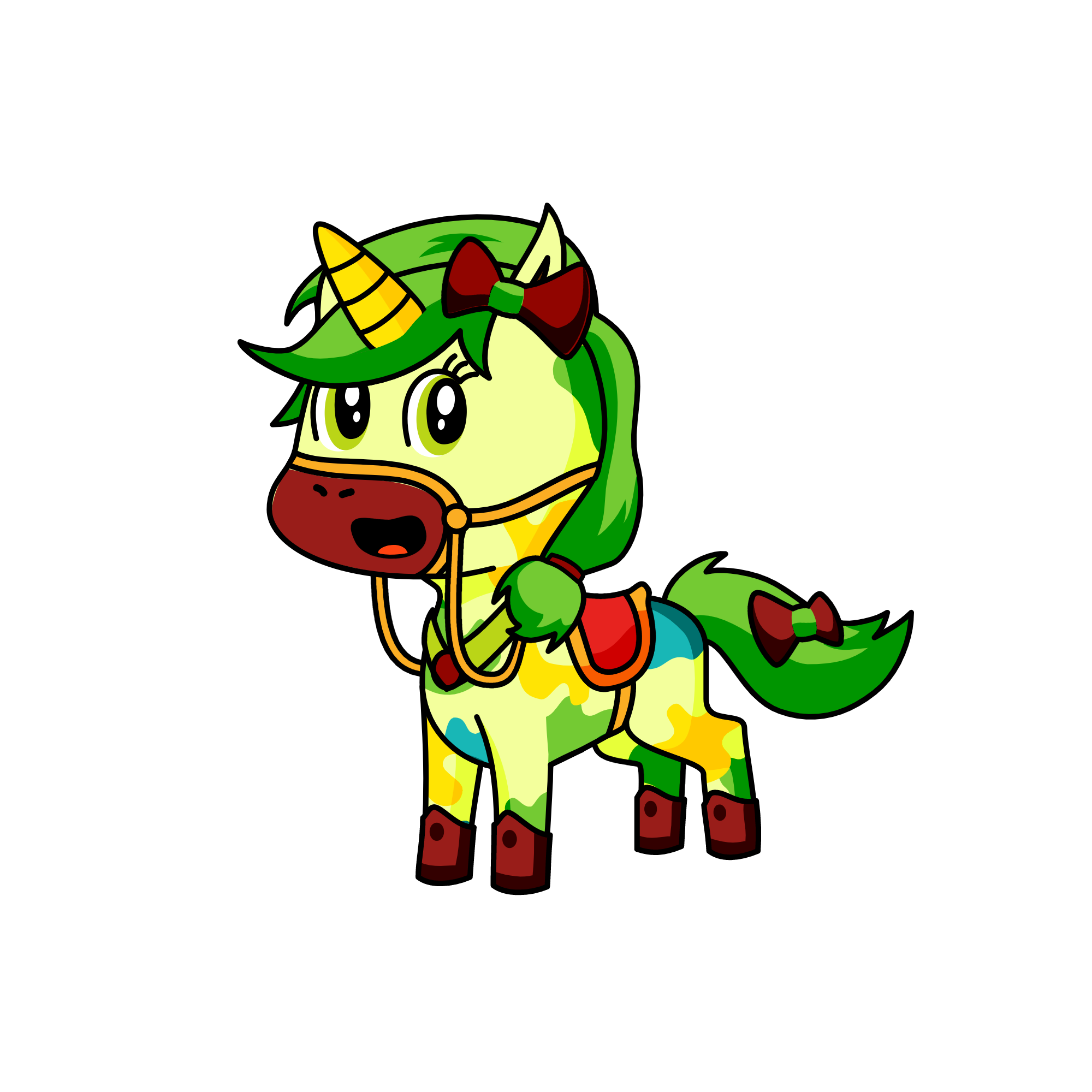Christmas Love, the unicorn