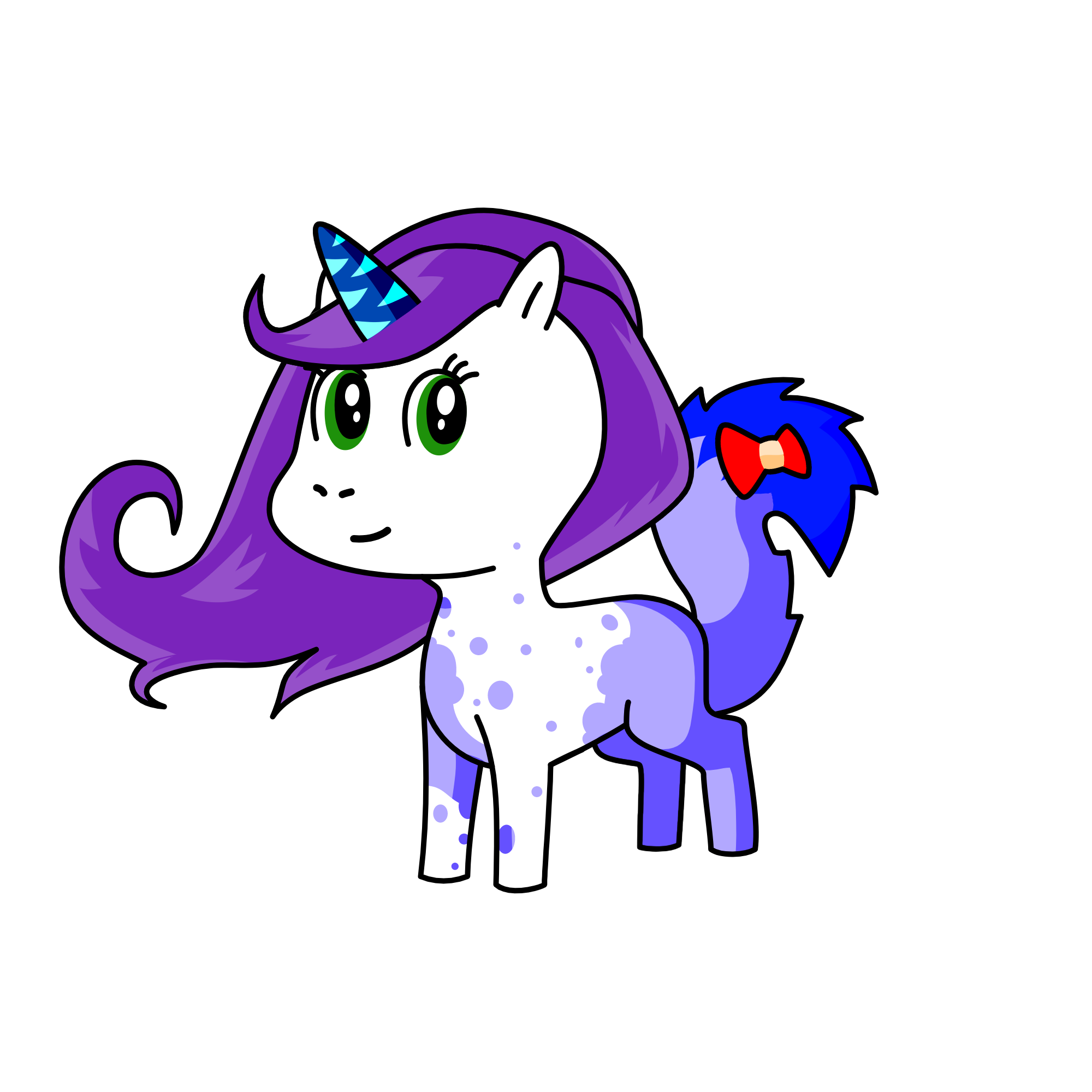 Nadia, the unicorn