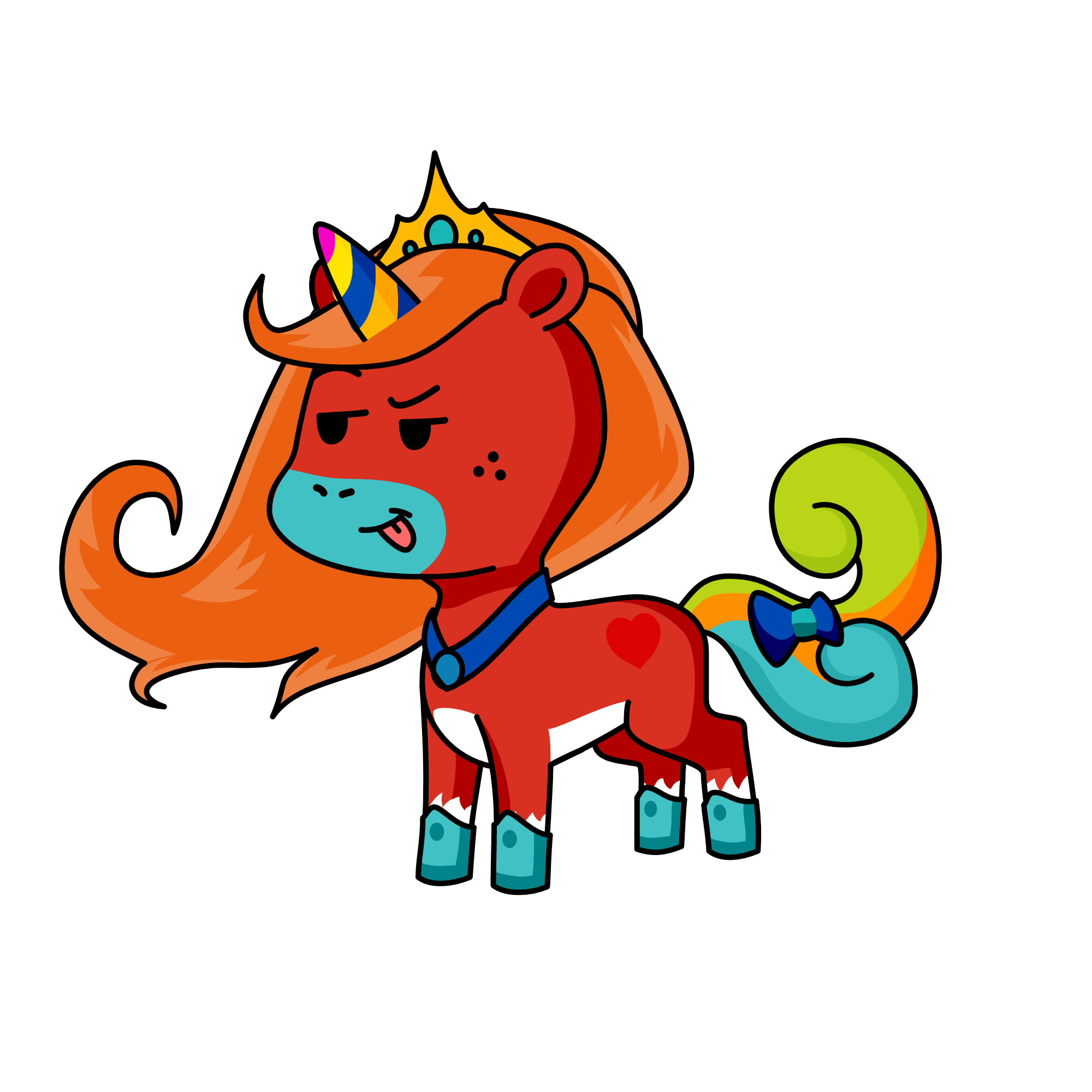 v0-, the unicorn