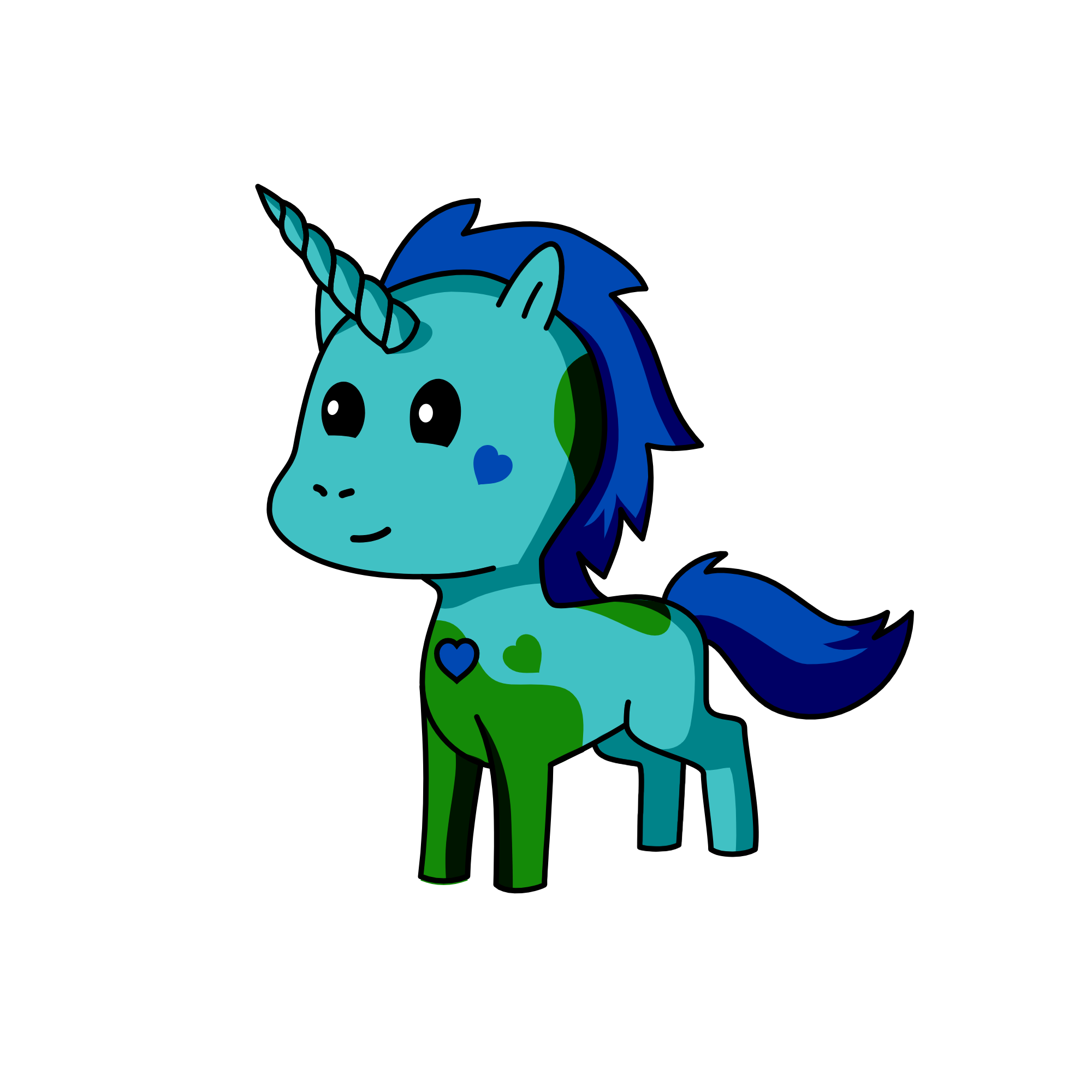 Branch, the unicorn