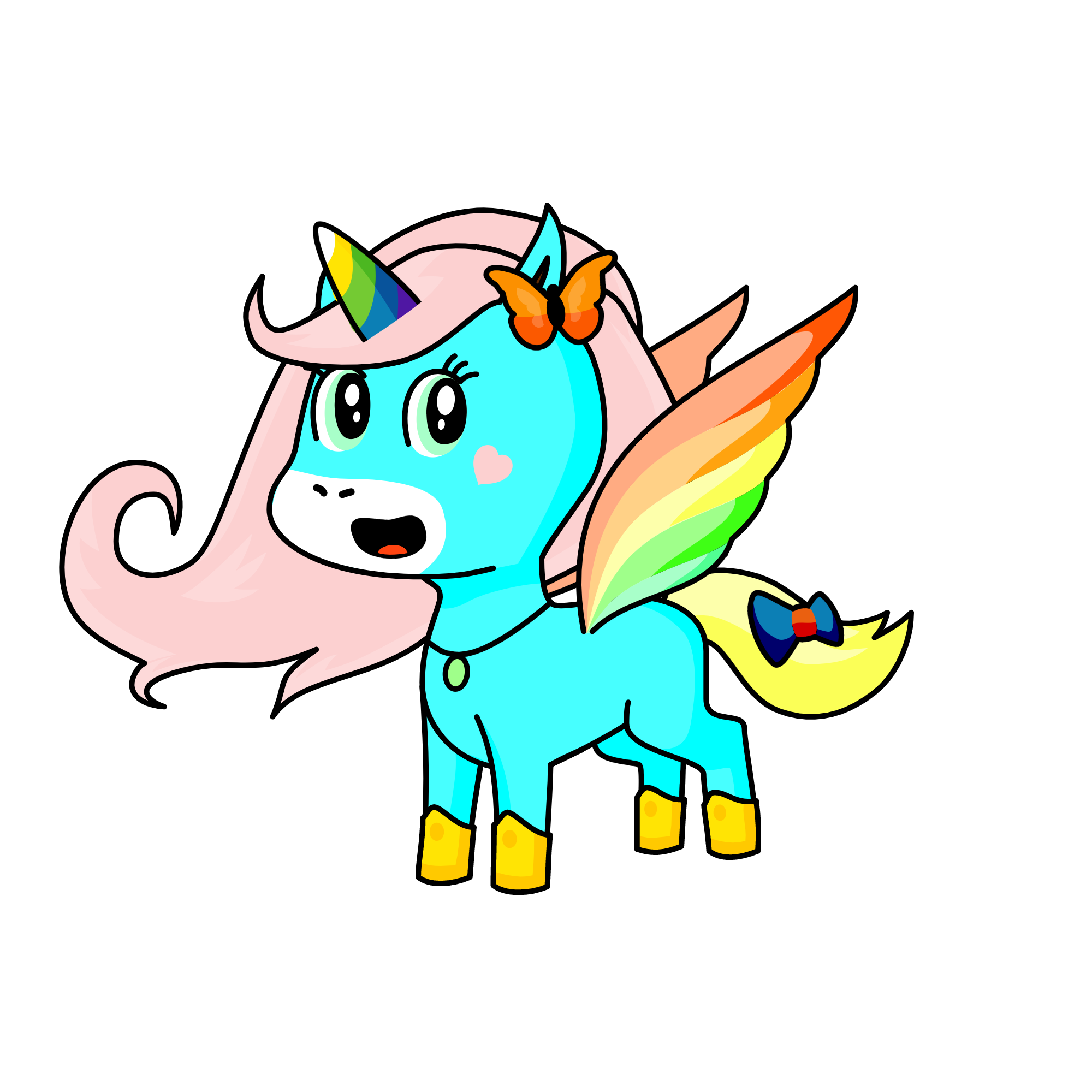 Alice lingdom, the unicorn