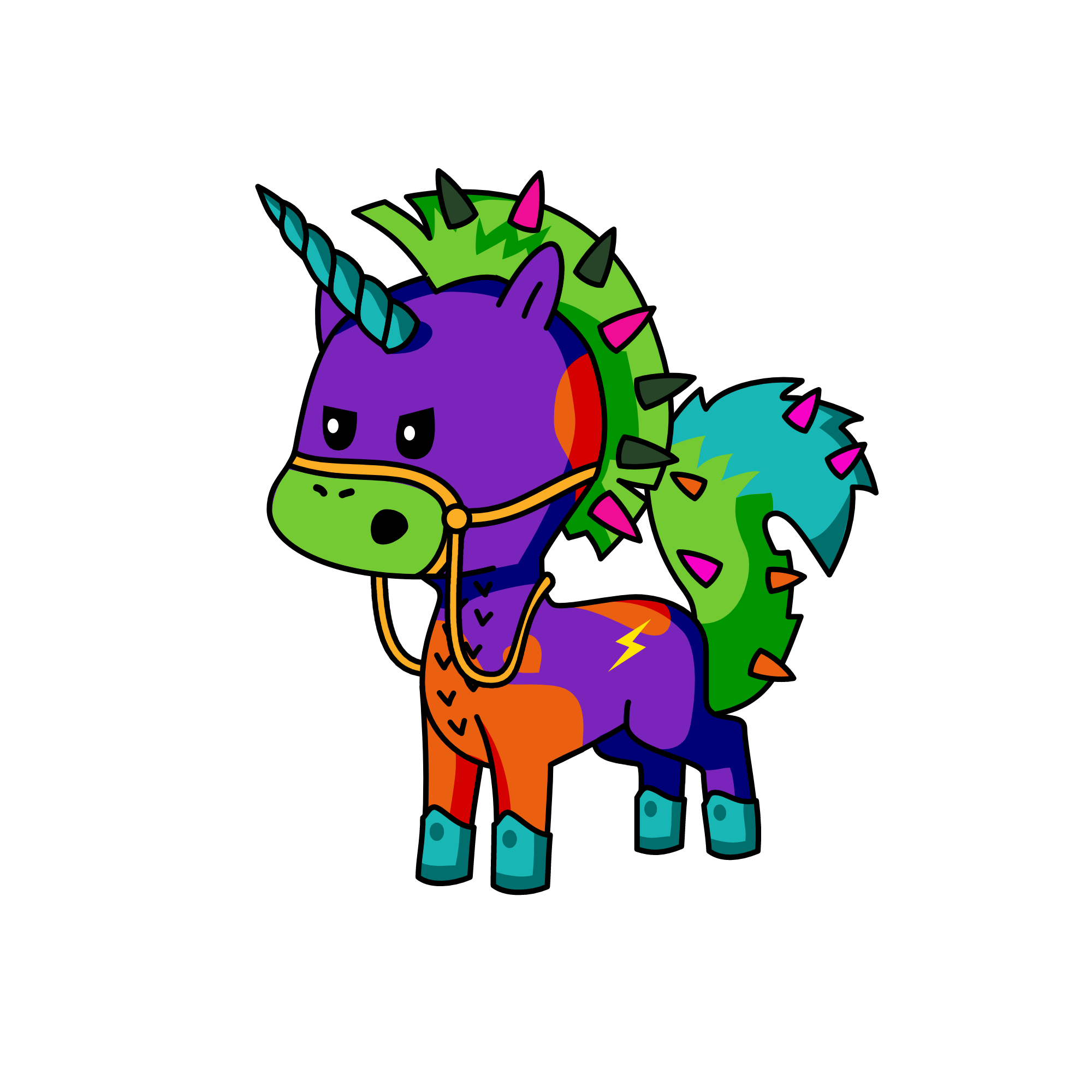 sandy, the unicorn
