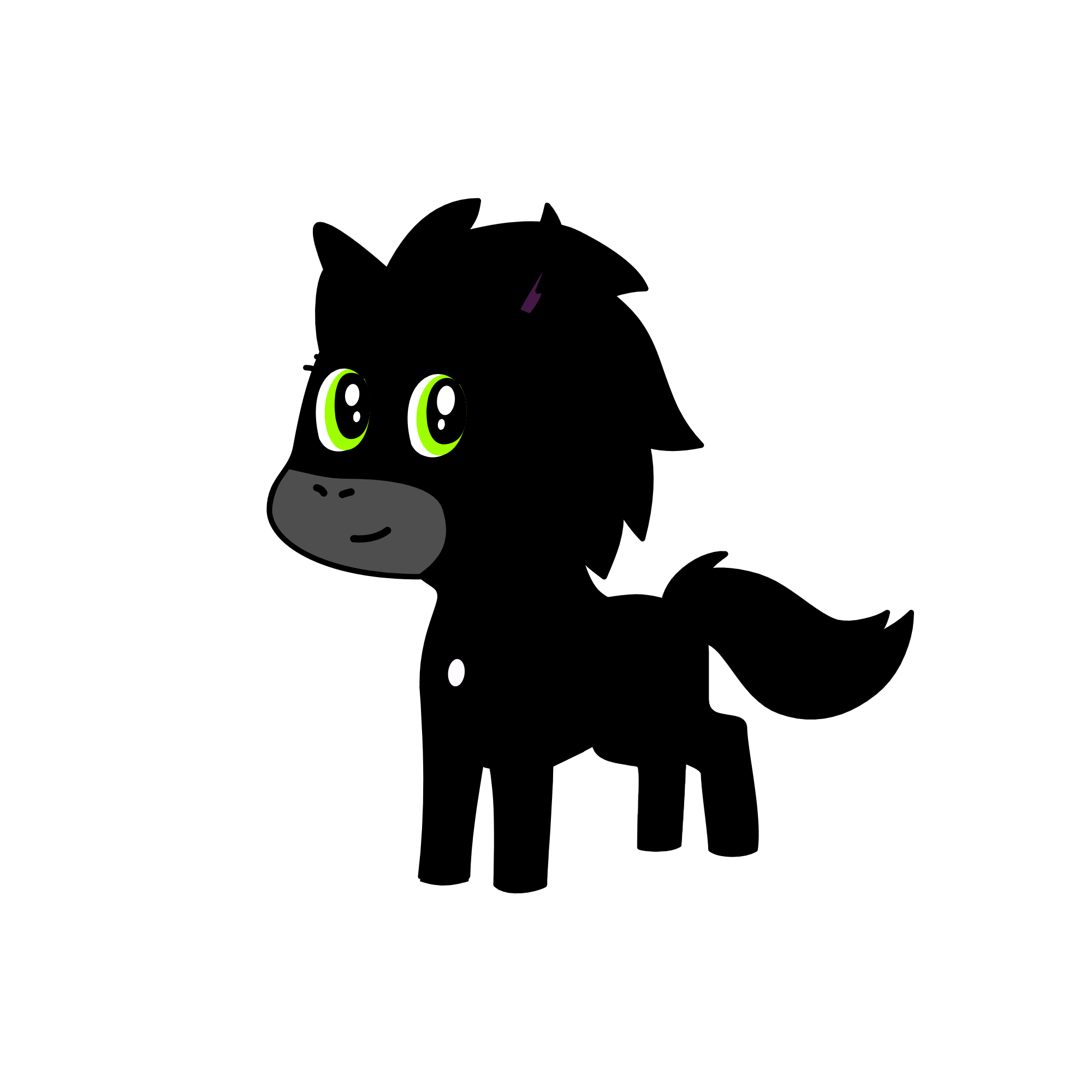 Ravenpaw, the unicorn