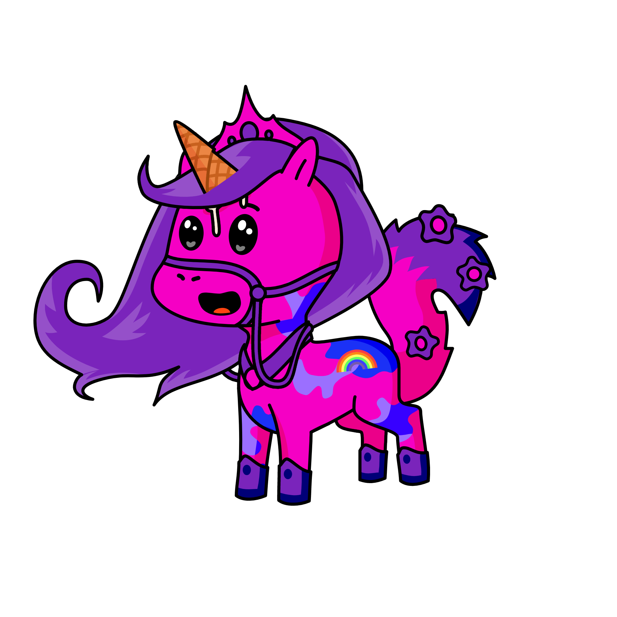 lola (sister of lolo, the unicorn