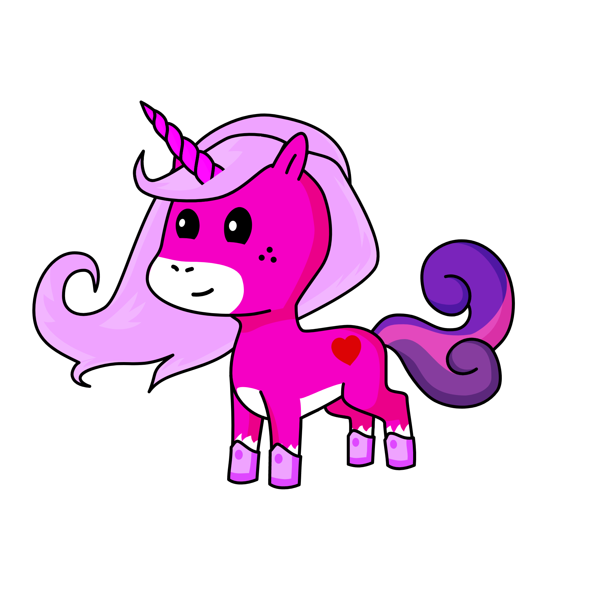 lucky, the unicorn