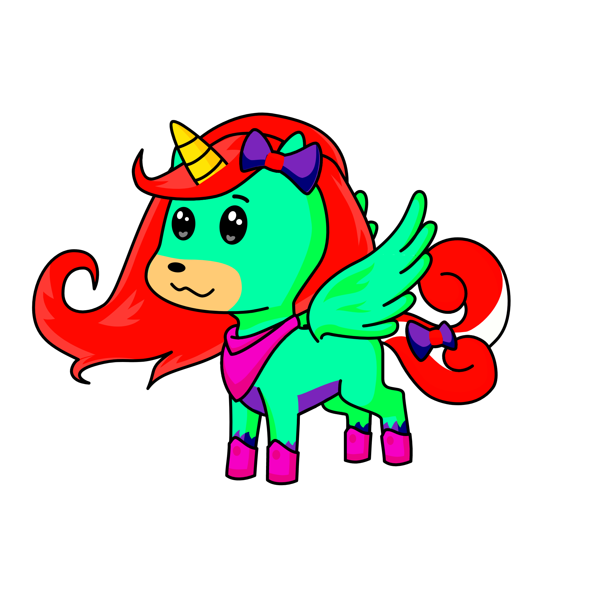 ariel, the unicorn