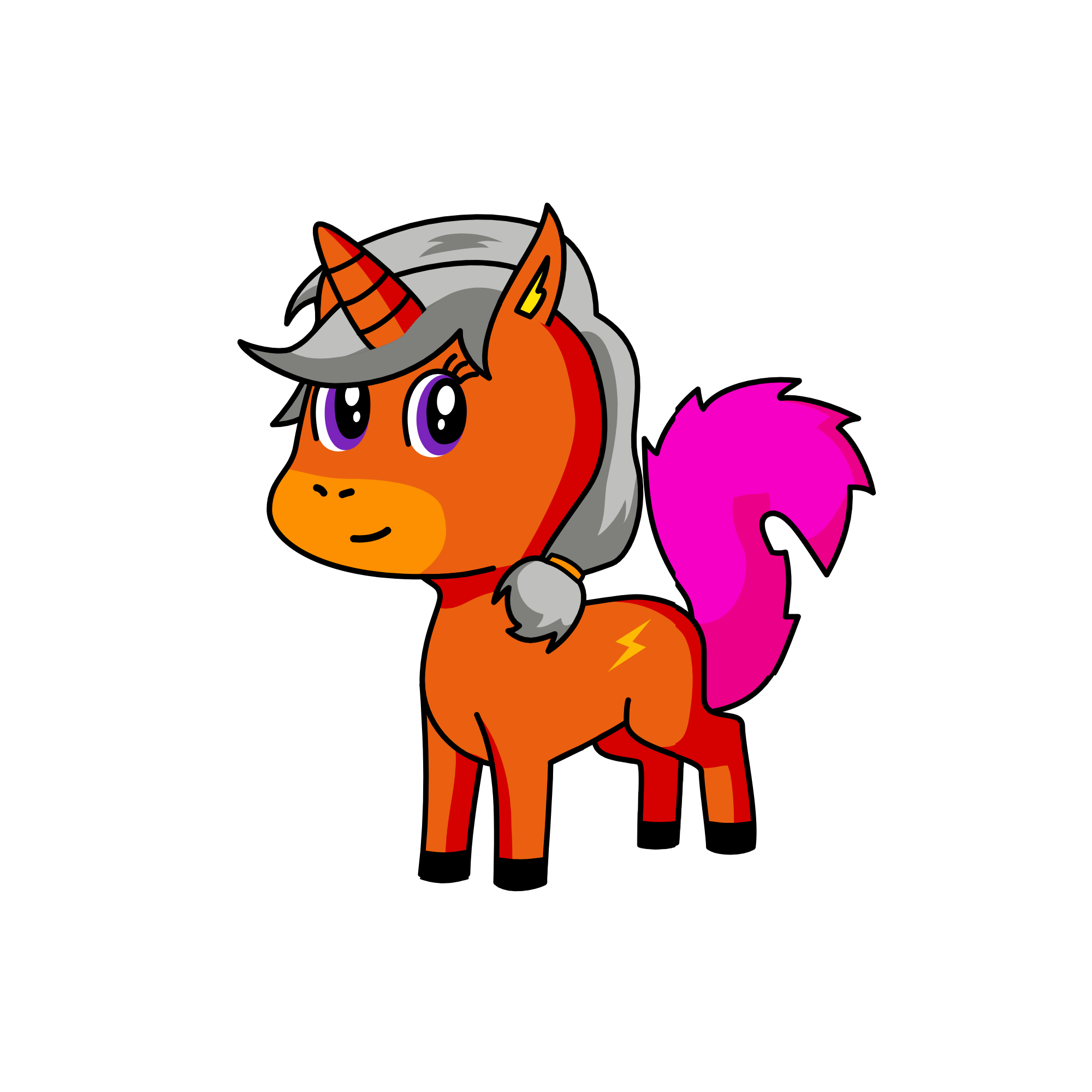 pooooop, the unicorn