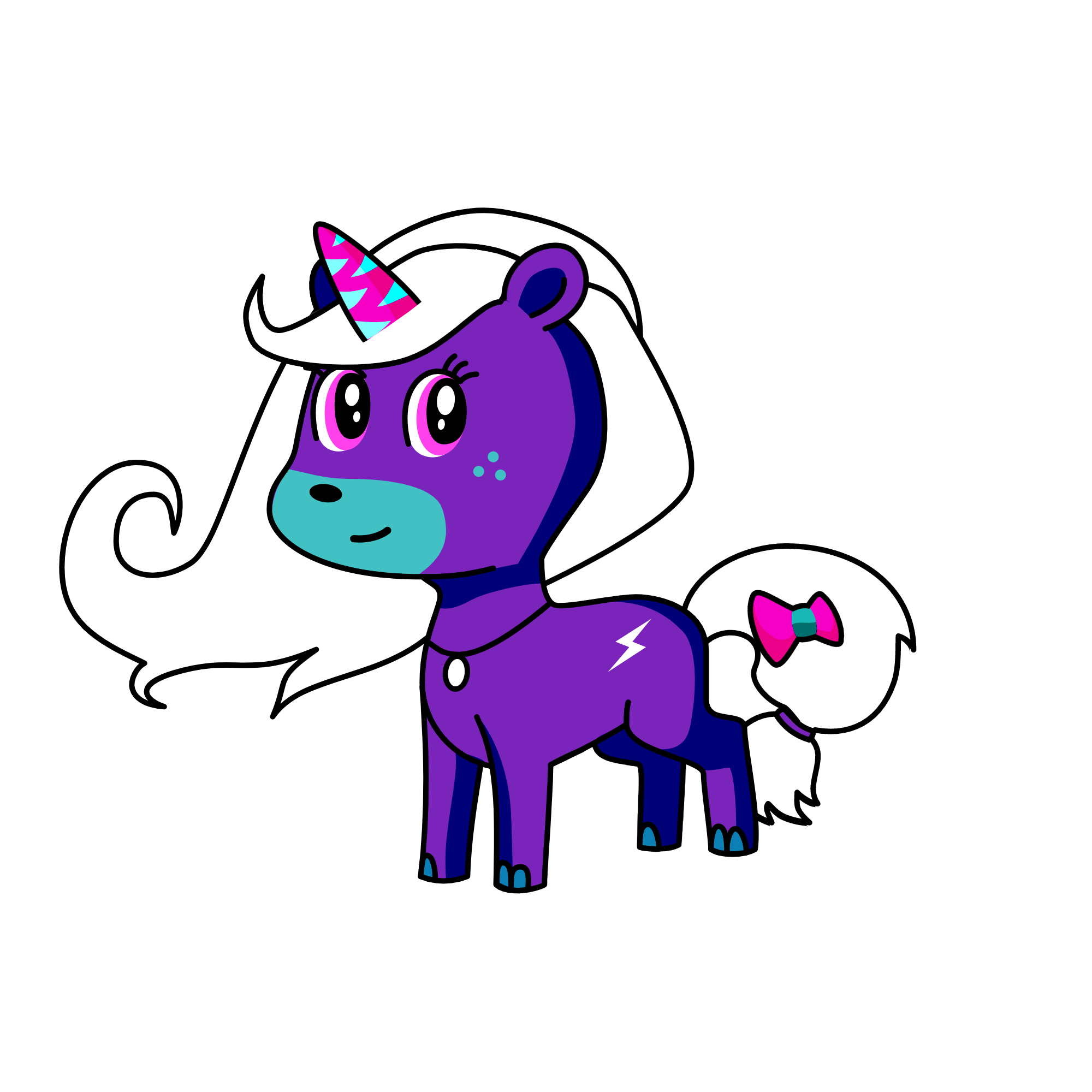 Ivy Frost, the unicorn