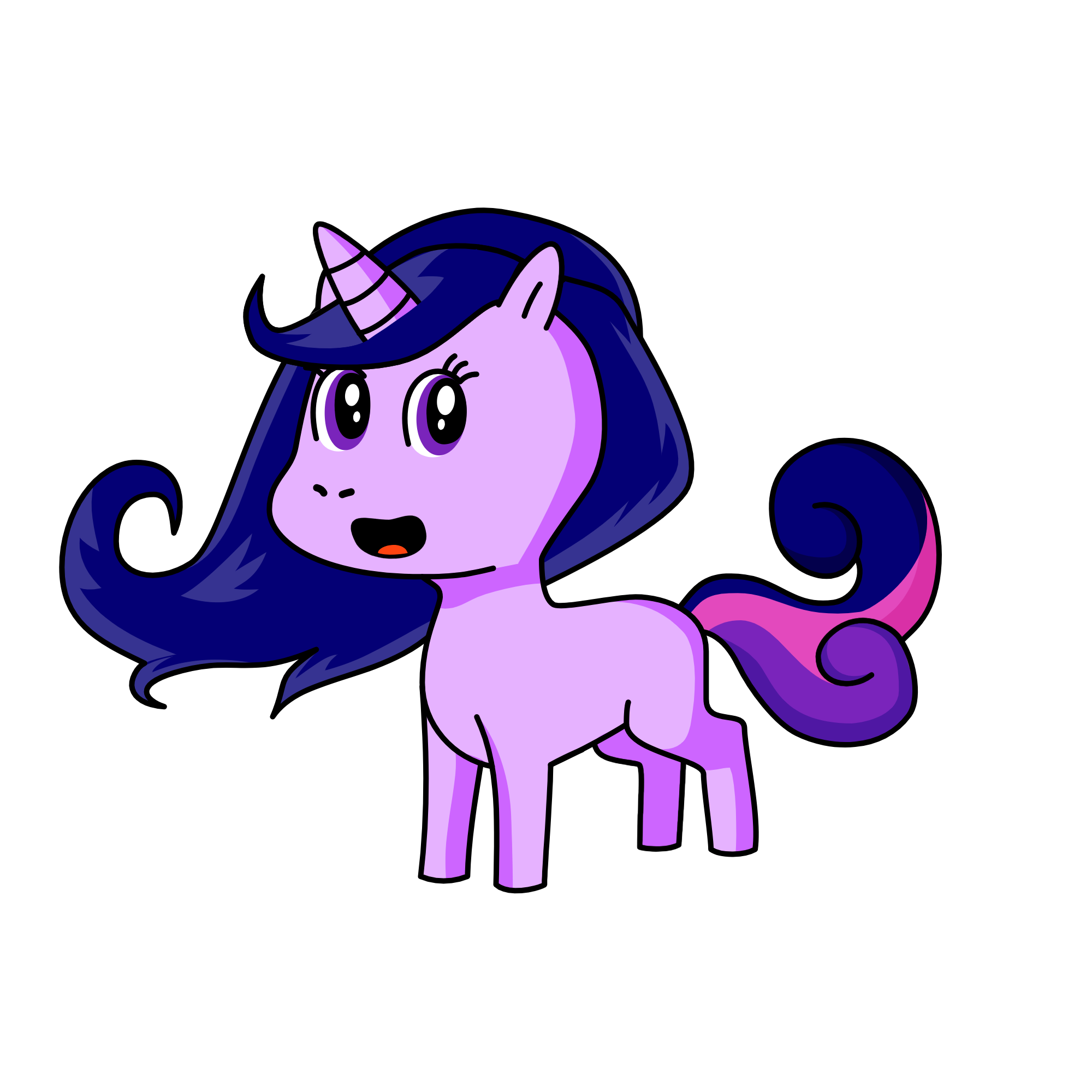 Twilight Sparkle, the unicorn